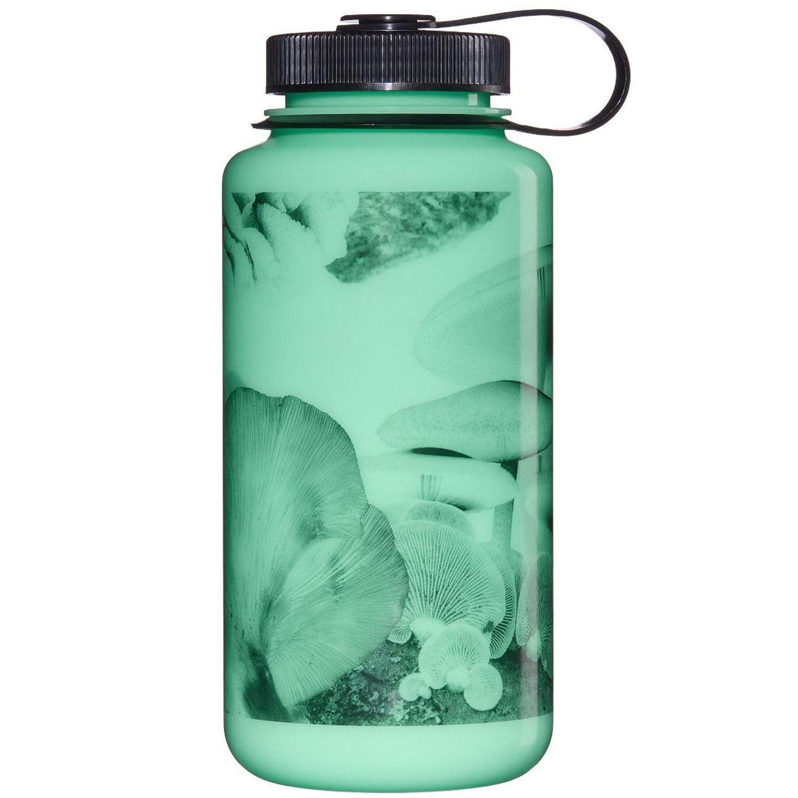 Nalgene Sustain Tritan 32oz BPA-Free Wide Mouth Water Bottle, Glo Wyld Mushrooms