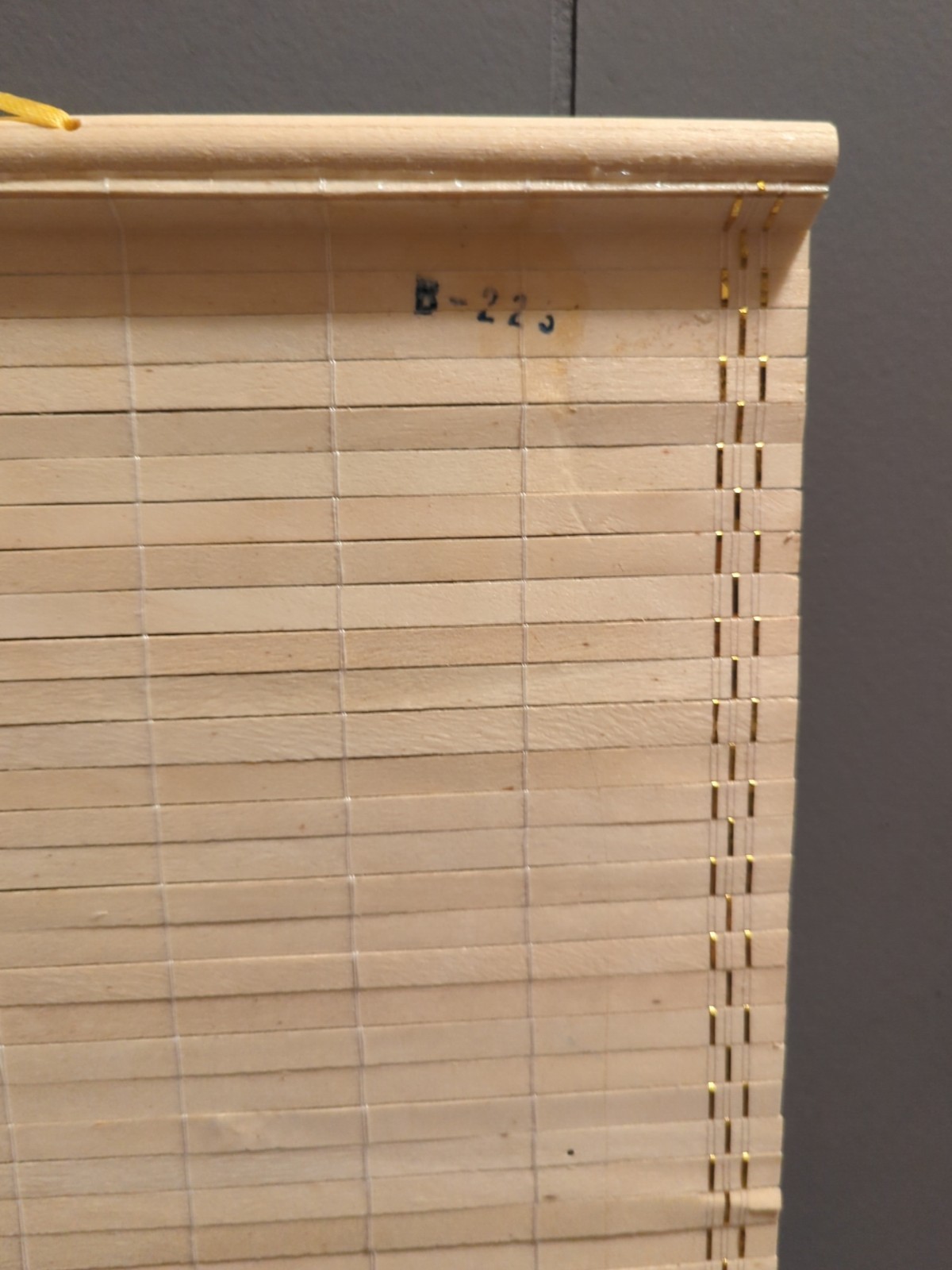 Vintage Wooden 1980 Chinese Wallscroll