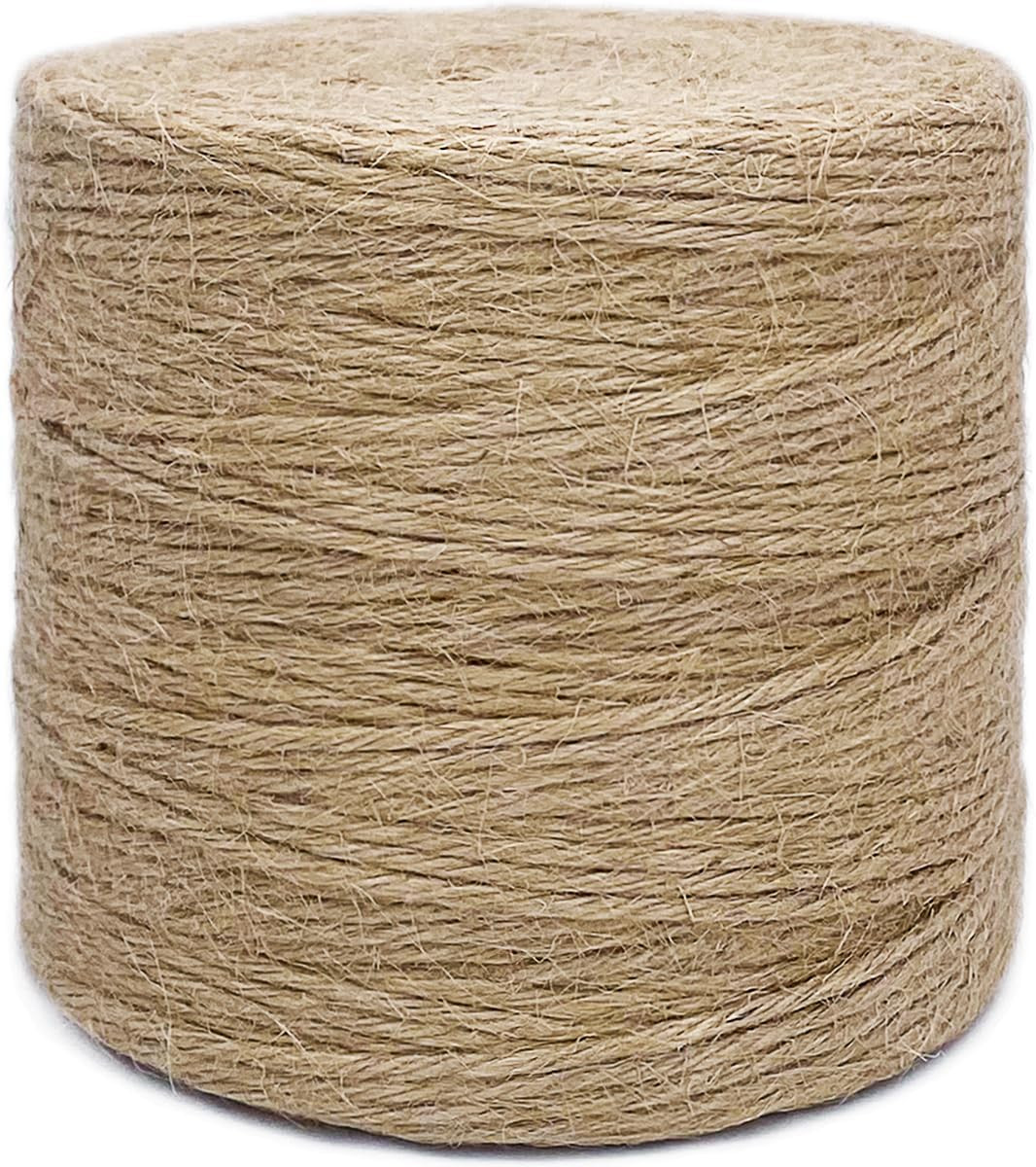 1000FT Jute Twine Rope 3Mm Natural Thick Garden Twine String Heavy Duty for Gard