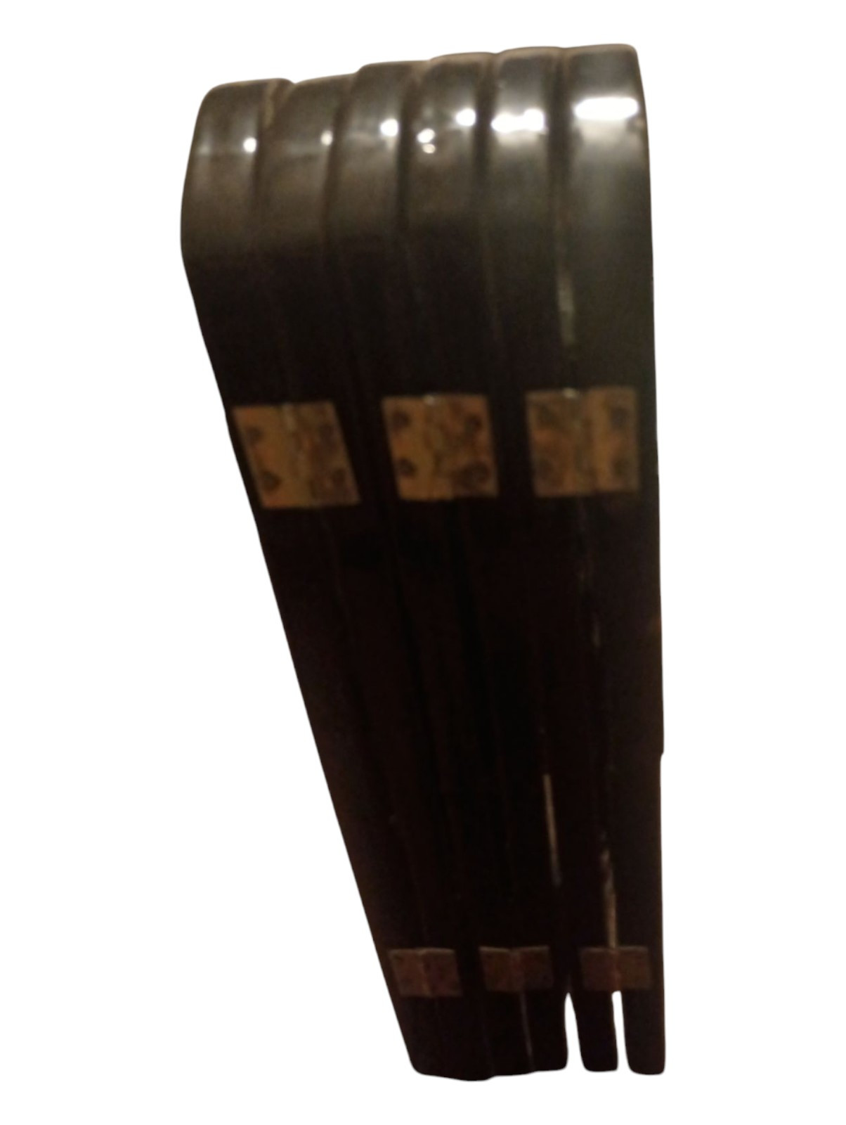 MINI ASIAN ORIENTAL 6 PANEL TABLETOP DIVIDER 10″ H 17″ L