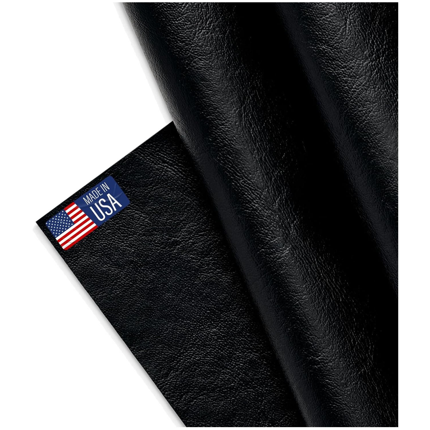 Marine Vinyl Fabric 5 Yard Roll – Smooth Black