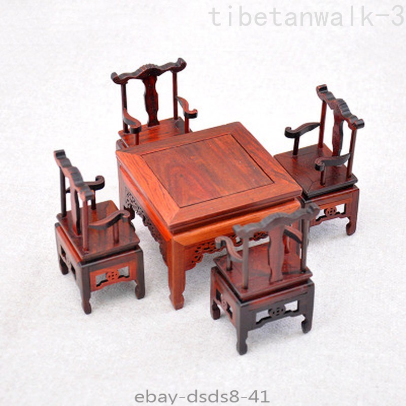 Chinese Eight Immortal Table Model Miniature Furniture Decor