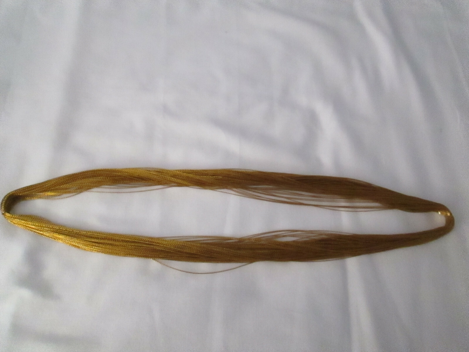 100 yds – 1mm Antique Gold Cording, Great for Ornaments and Crafts, New
