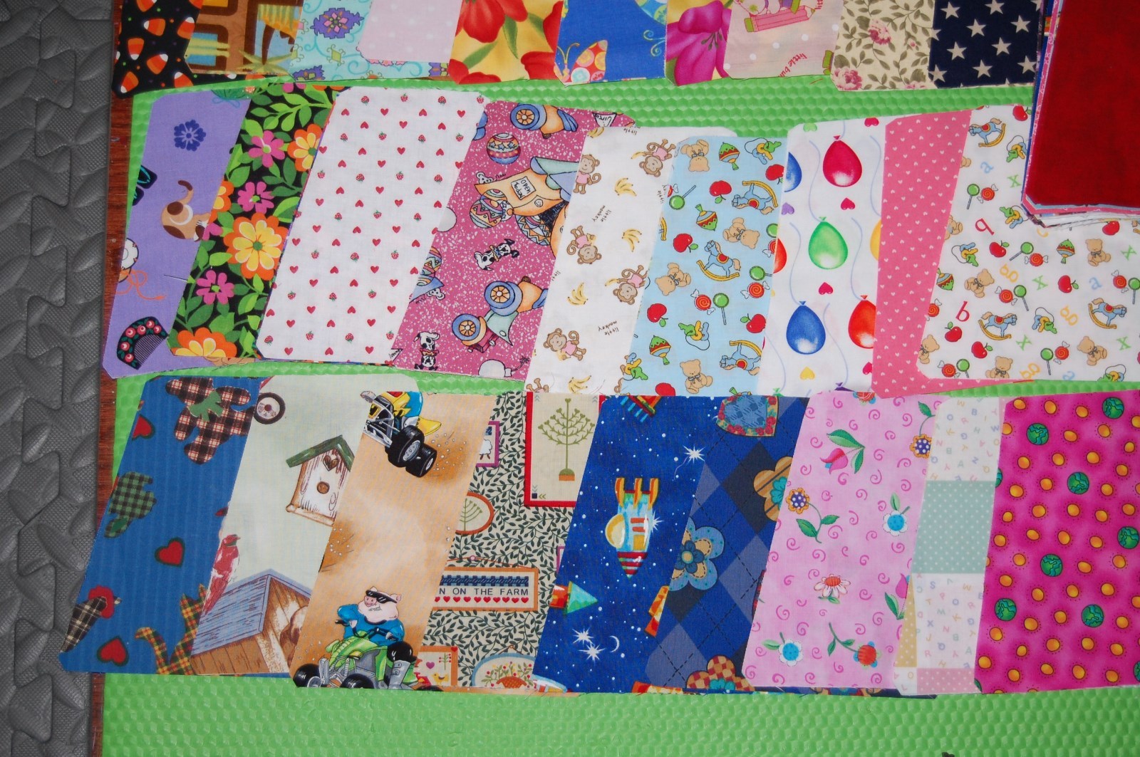 Lot of 50pcs quilt, cotton fabric charm pack, 6.5″ tumbler-grab bag