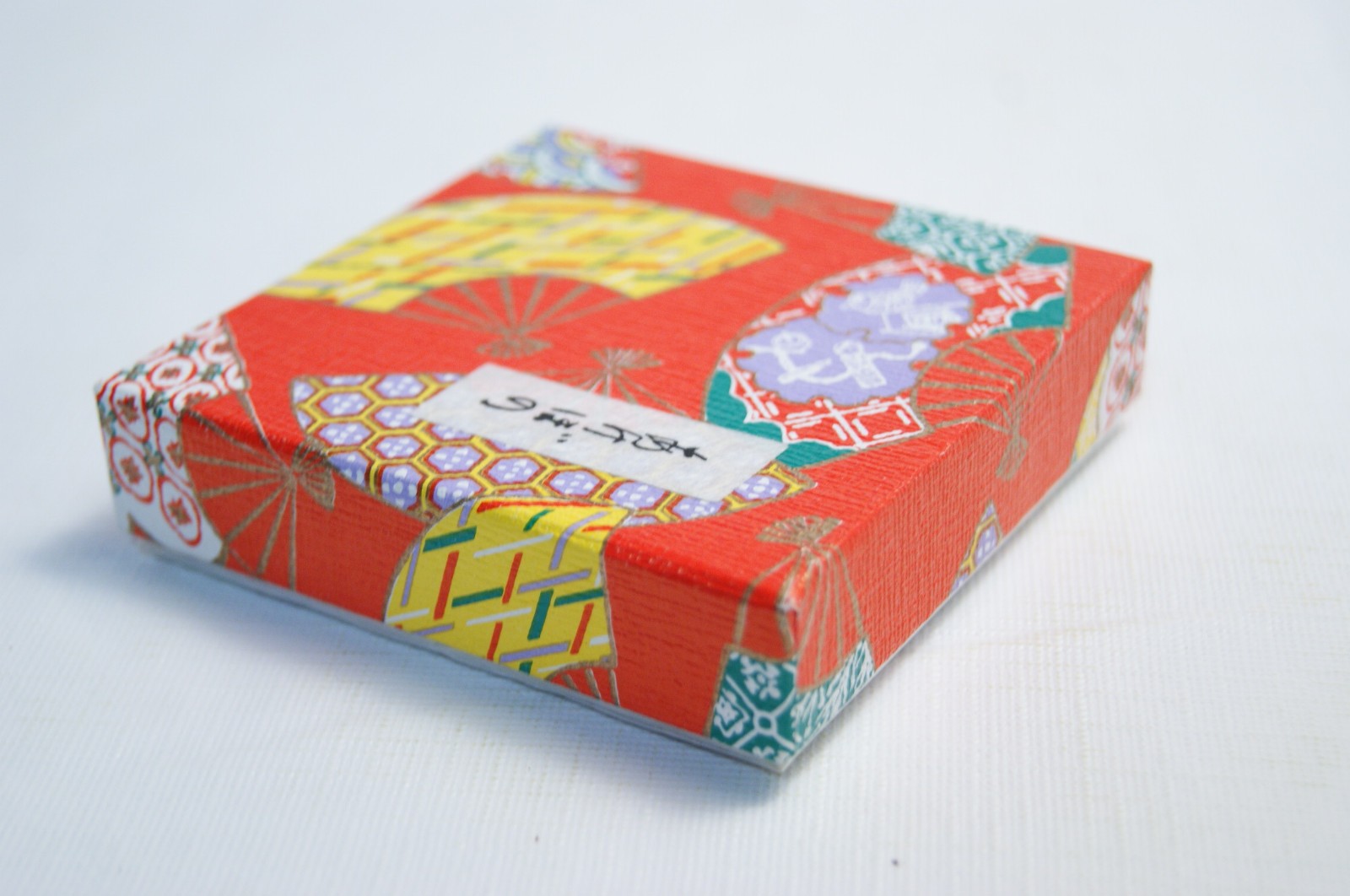 Vintage Japanese Wagashi Gift Box Akebono Higashi Sweets Decorative Collectible