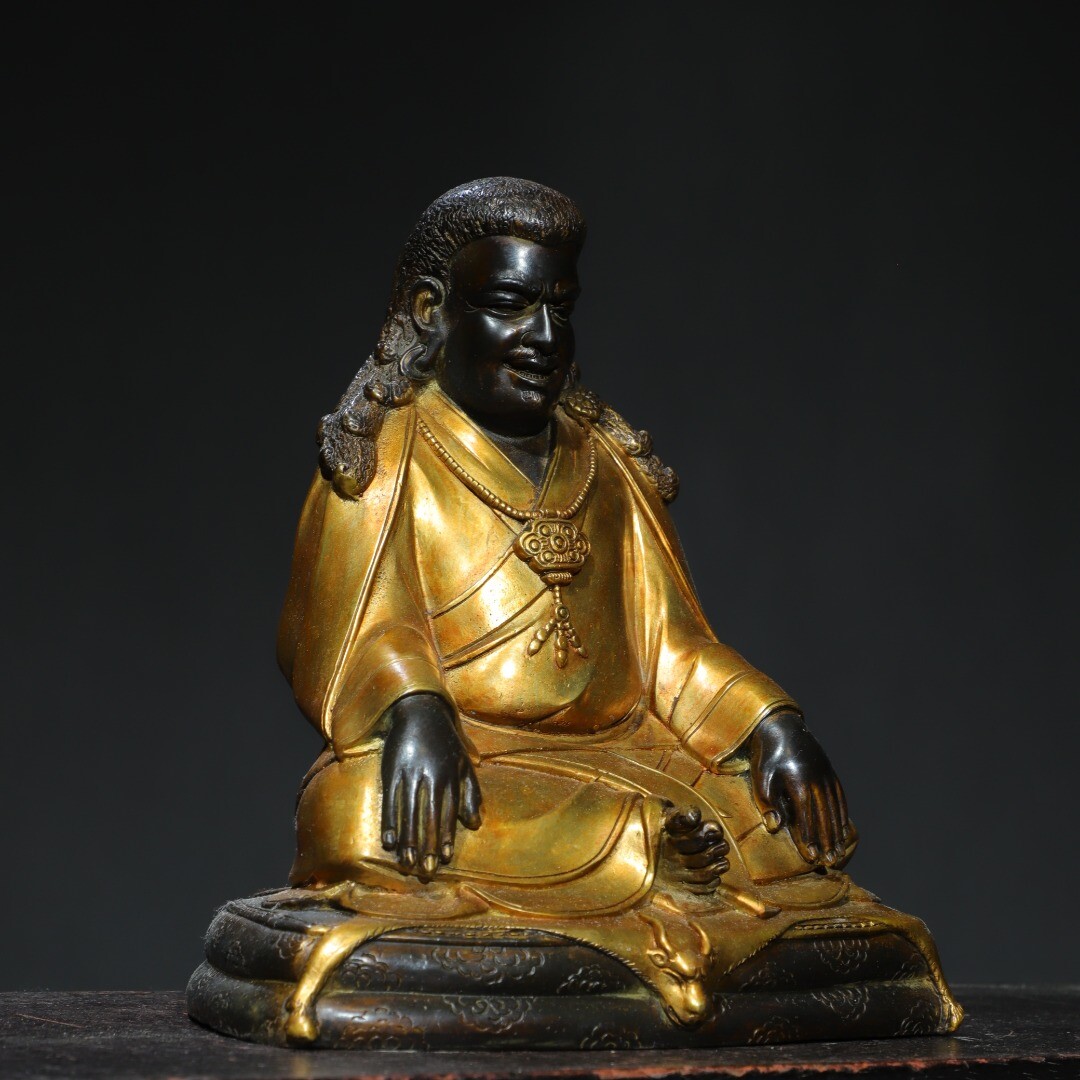 Bronze gilded statue of Malba
