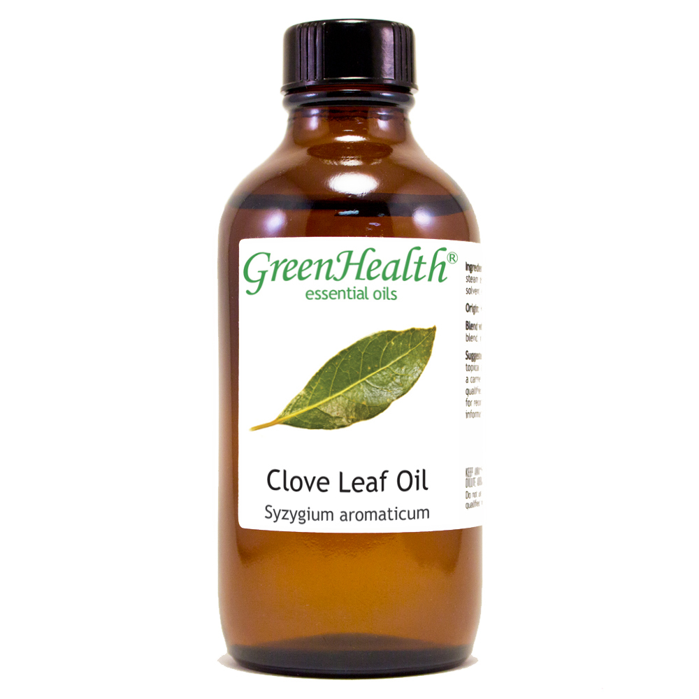 4 fl oz Clove Leaf Essential Oil (100% Pure & Natural) – GreenHealth