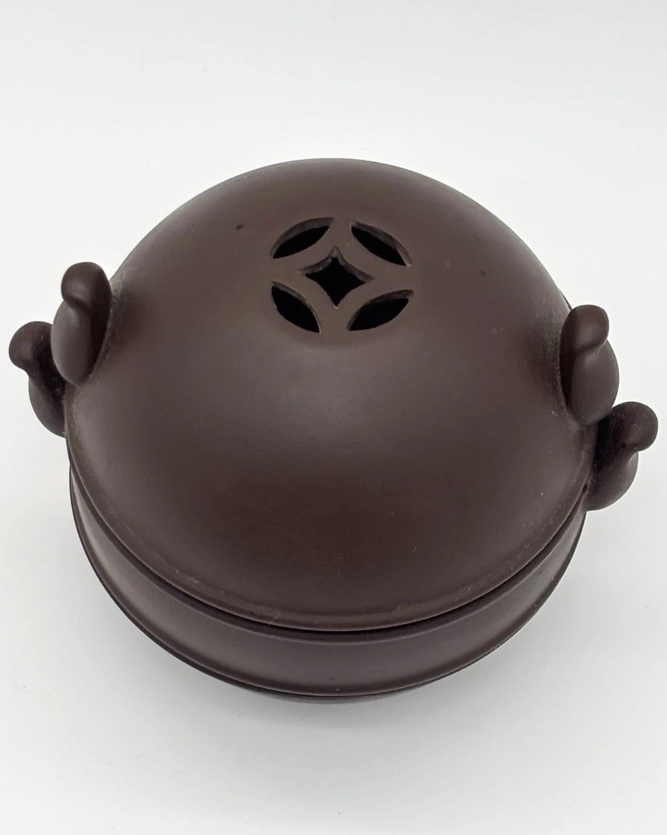 Vintage Chinese Yixing Clay Censer Incense Burner New