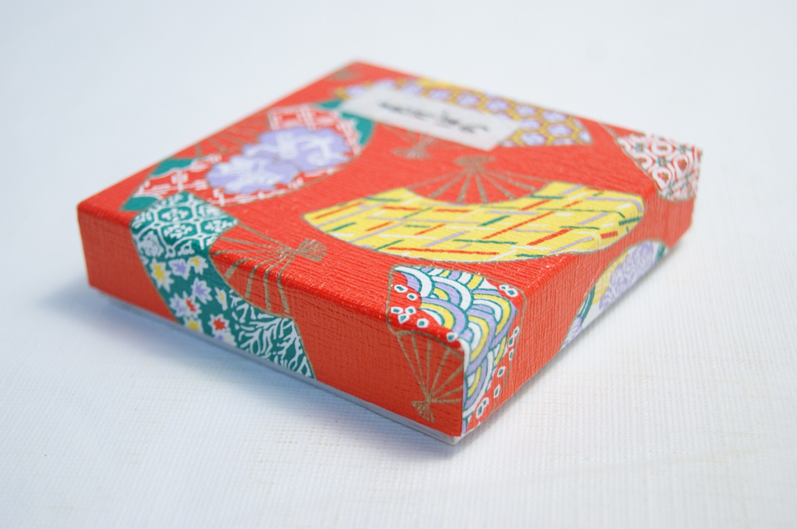 Vintage Japanese Wagashi Gift Box Akebono Higashi Sweets Decorative Collectible