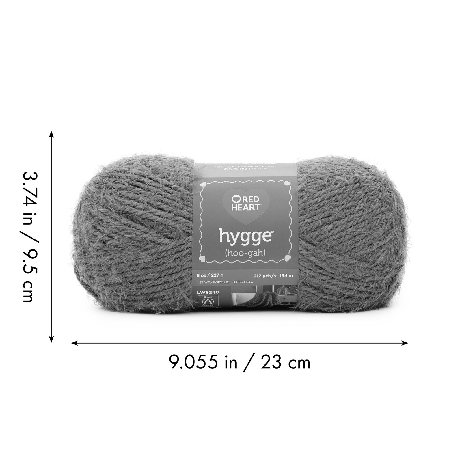 Red Heart Hygge Yarn 8oz Slate Blue Bulky 70 Acrylic 30 Nylon for Knitting