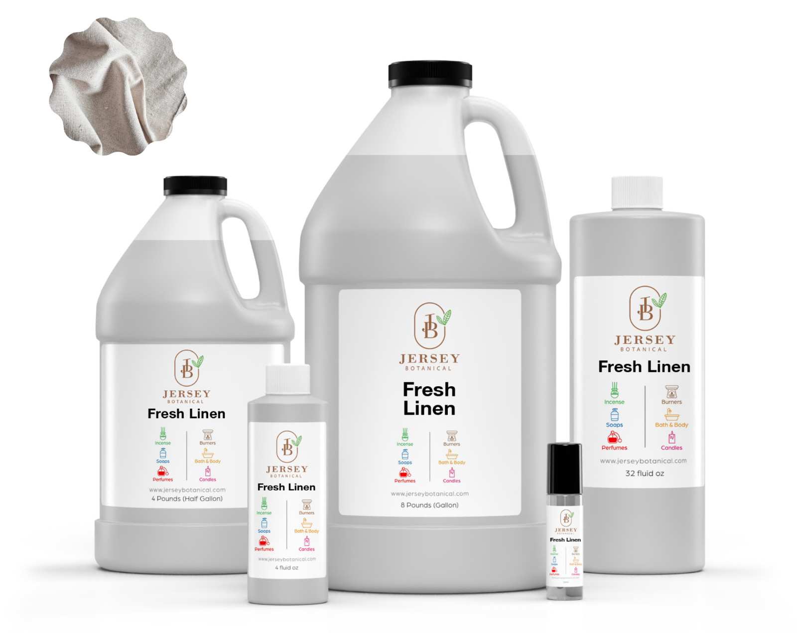 Fresh Linen Fragrance Oils For Candle, Soap Making Incense 100% Pure Grade Bulk