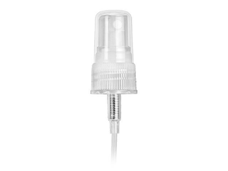 1 oz Clear Bullet Bottle PET w/ CHOICE of mist sprayers -12 sets FREE SHIPPING