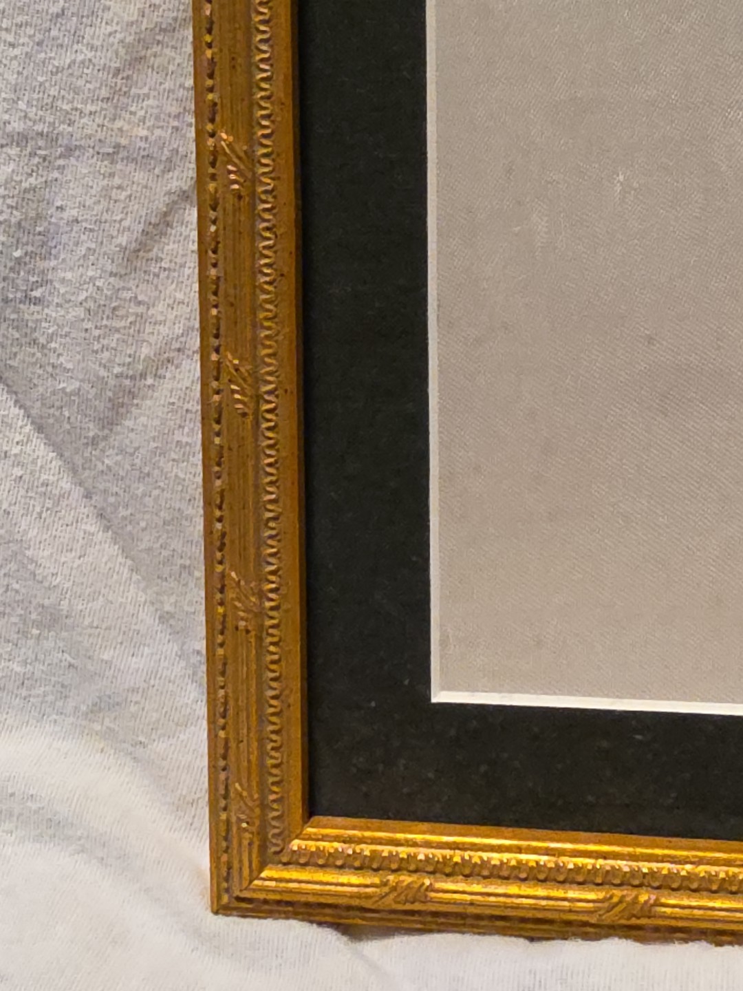 VTG Asian Chinese Silk Embroided Bird on Blossom Branch Framed Art 11.5″x 14.5″