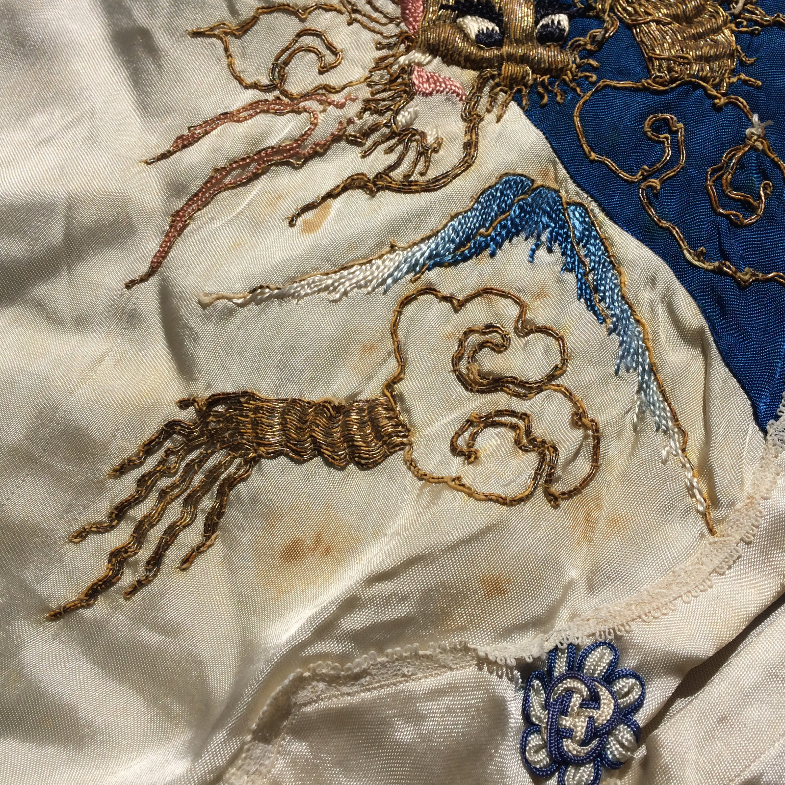 Antique Vintage WWII Korea Chinese Japanese Asian Oriental Gown Shirt Pants