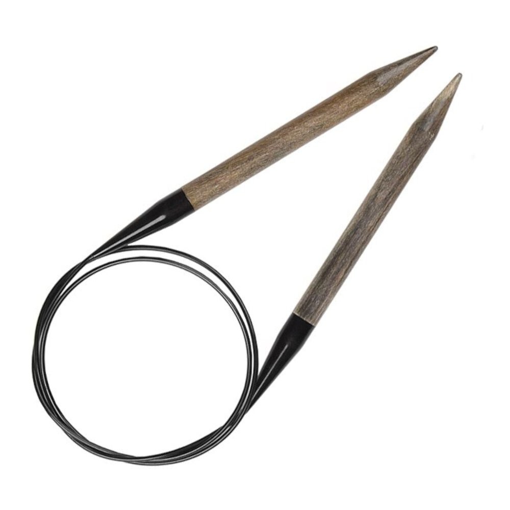 Lykke, Driftwood Circular Needles, Large, Sizes 8-17 US / 5.0-12.0 mm | 12-60″
