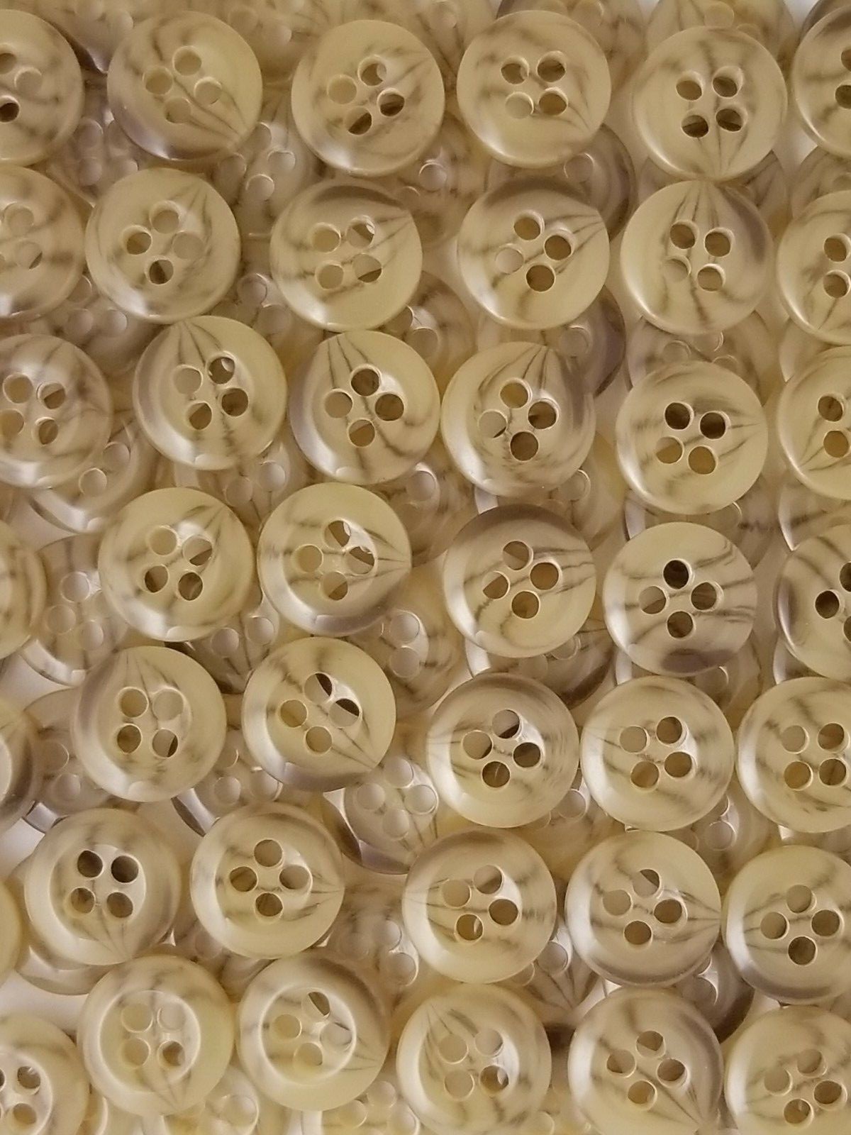 4 HOLE SHINY FINISH BUTTON, 1 GROSS, FREE SHIPPING IN USA
