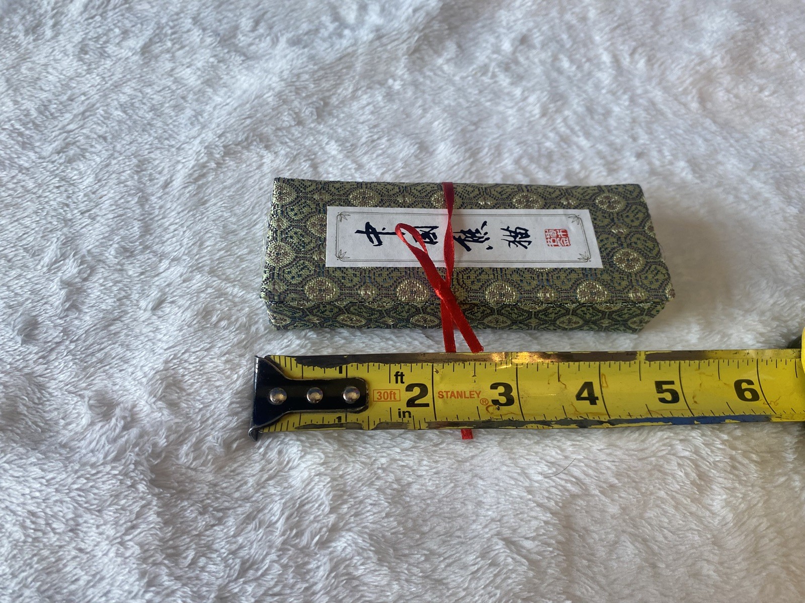 Vintage Chinese Bookmarks Wood Pandas Fabric Box Sets 6 Bamboo