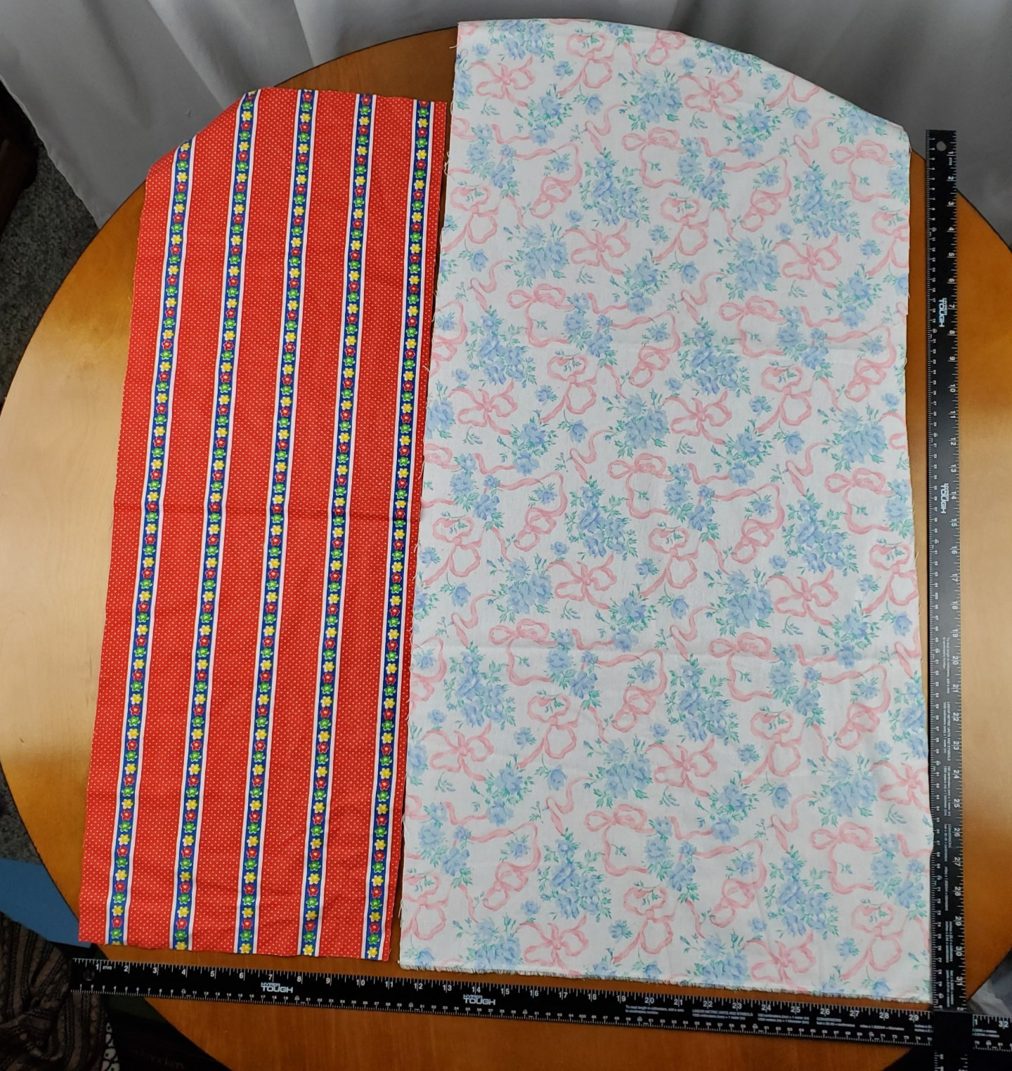 Vintage 70s 80s Flannel Fabric Scrap Lot 1 Pound 3 Ounces Doll Clothes