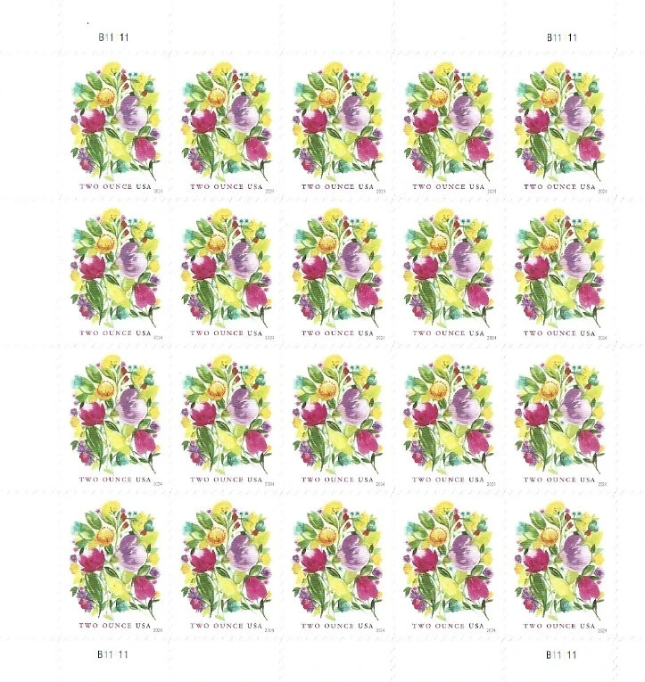 1 & 2 oz wedding – 1 sheet