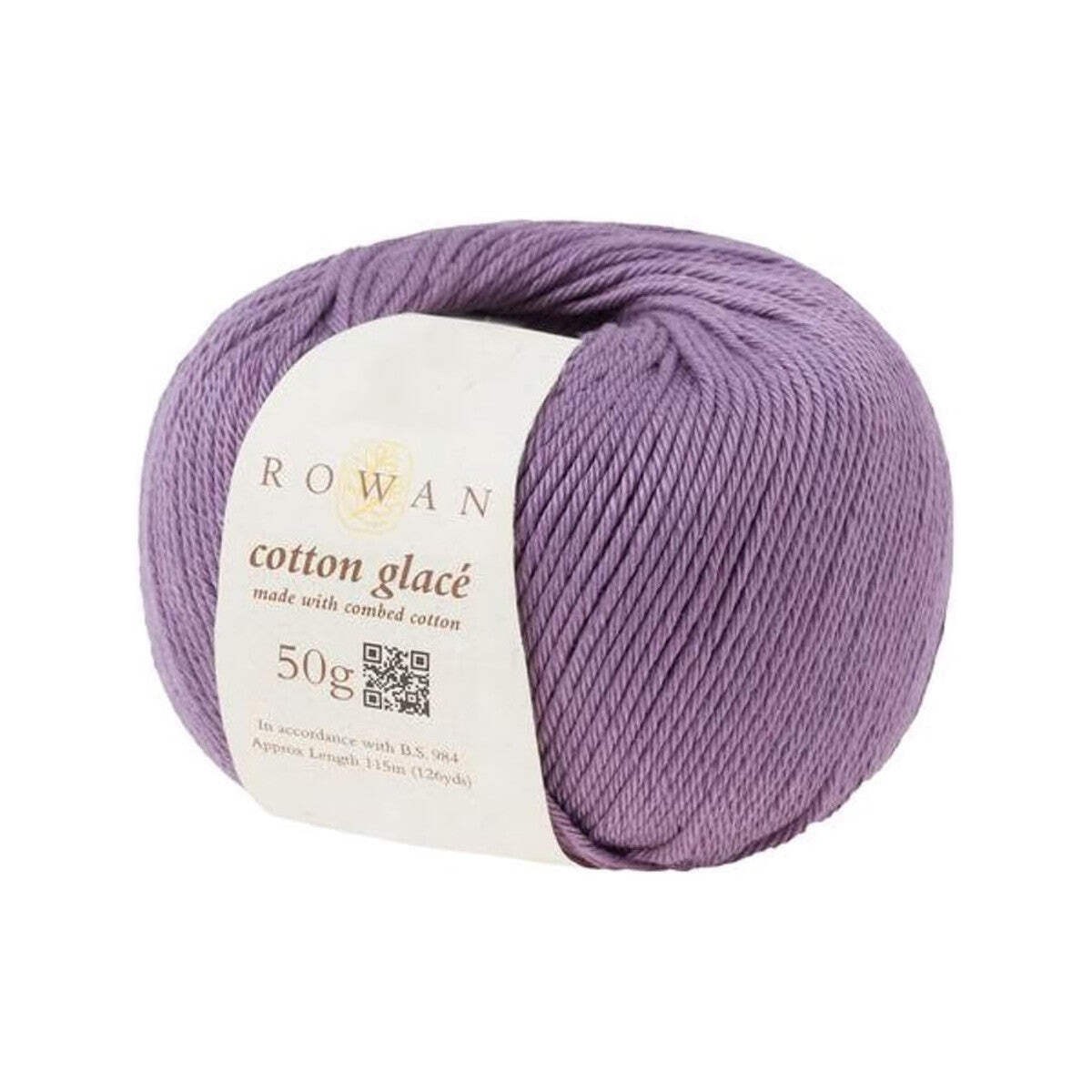 Rowan, Cotton Glace – 100% Mercerized Cotton, 50 g / 126 yards, 2 – Fine/Sport