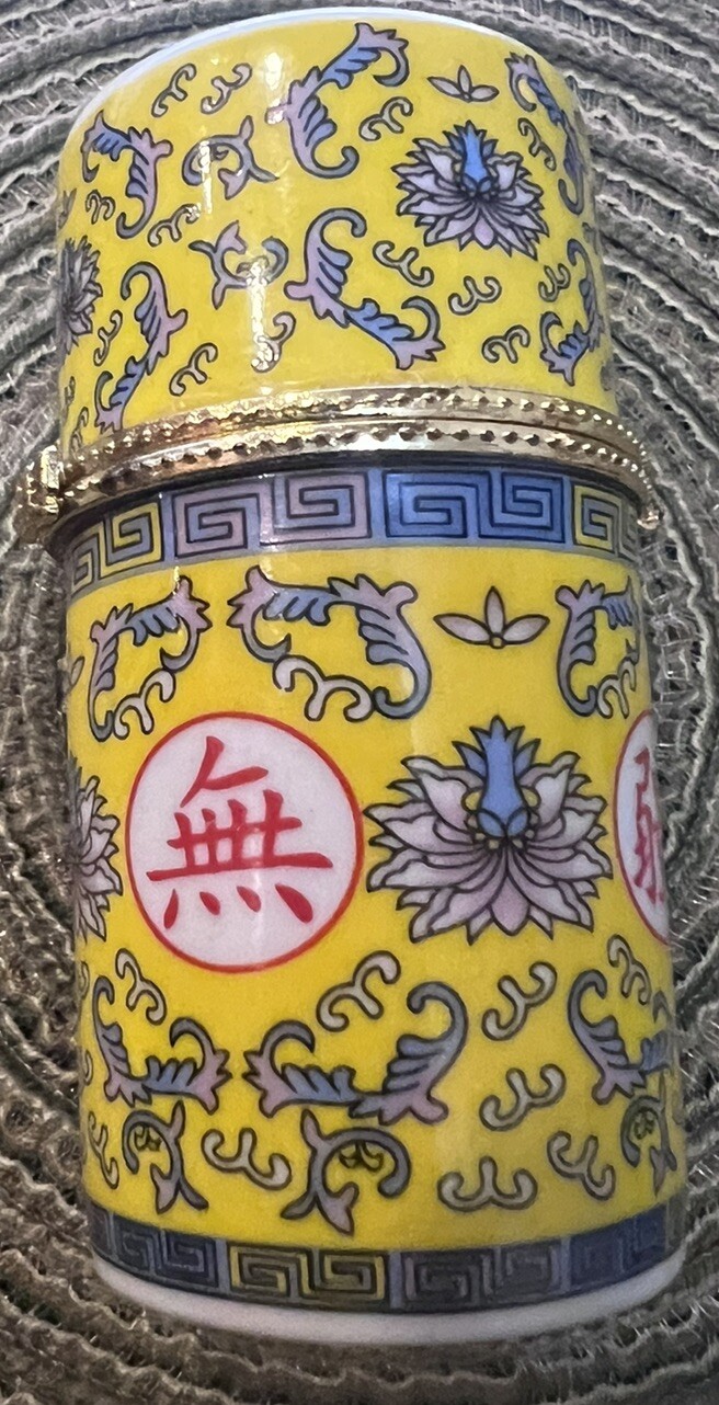 Vintage Ceramic Toothpick Holder YELLOW, FUNCTIONAL & UNIQUE/Toothpicks Included