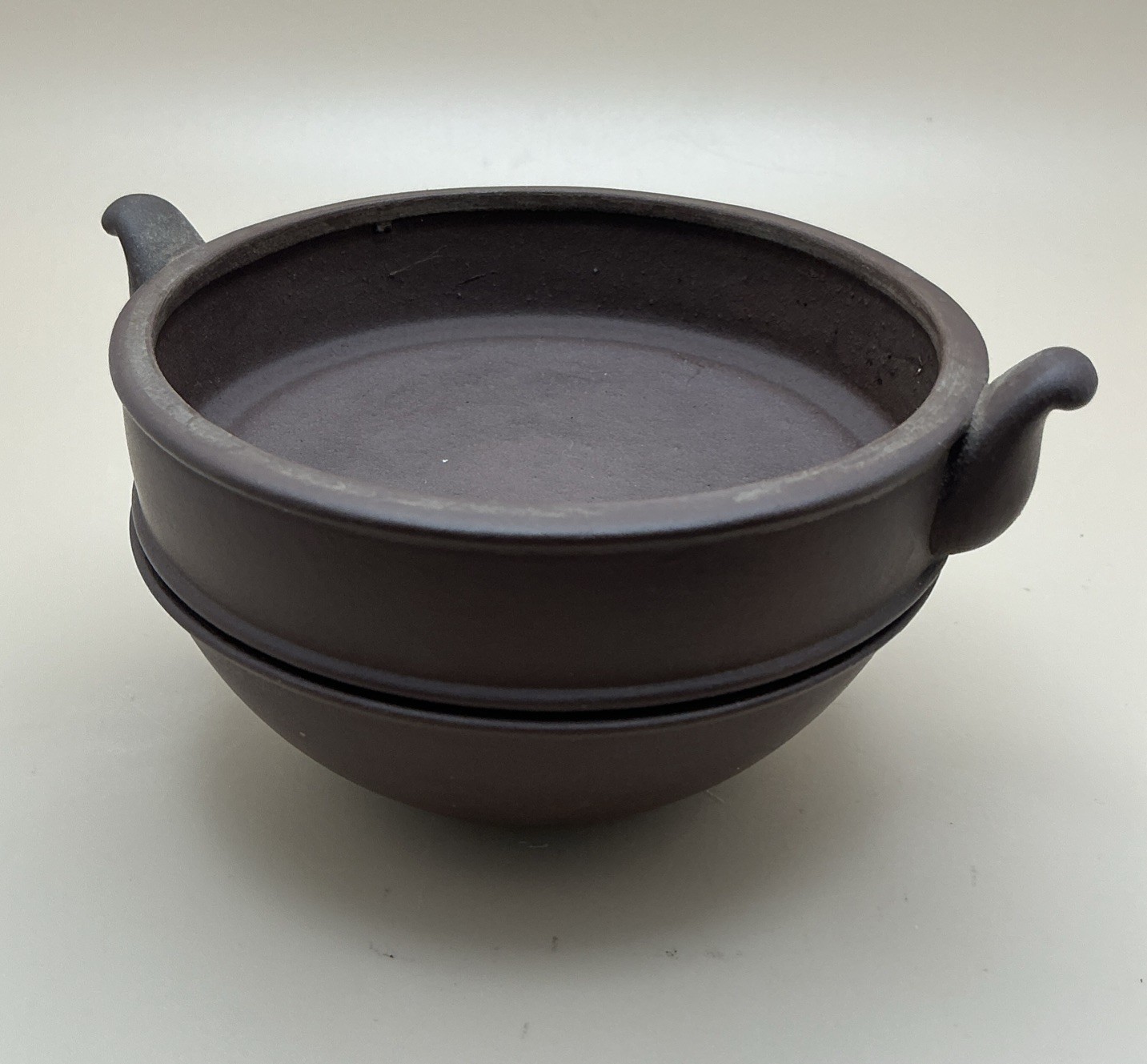 Vintage Chinese Zisha Purple Sand Clay Yixing Incense Burner Chen Maolin