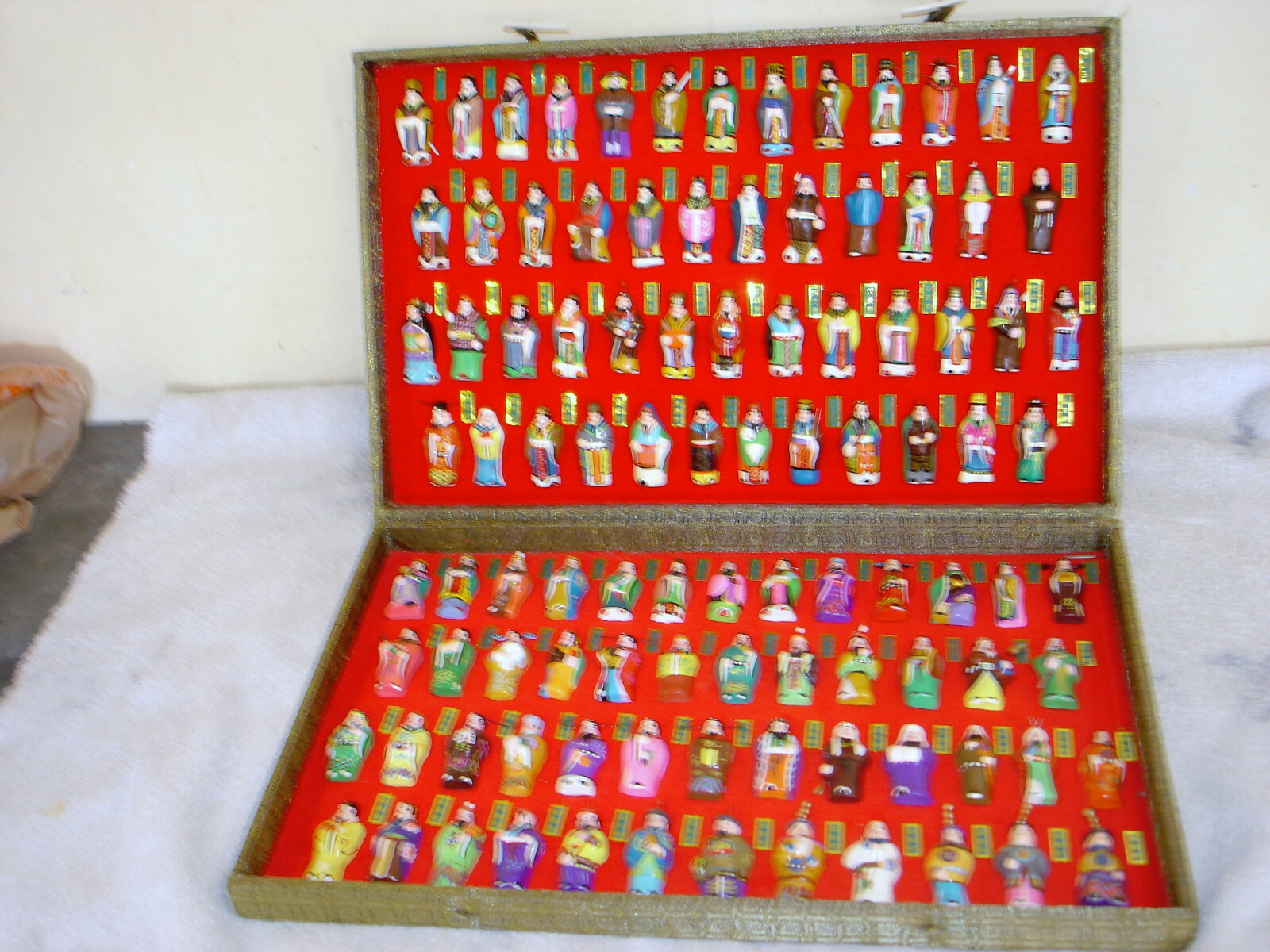 Set of 96 Chinese Emperors in 14″ x 9 ” Display Box
