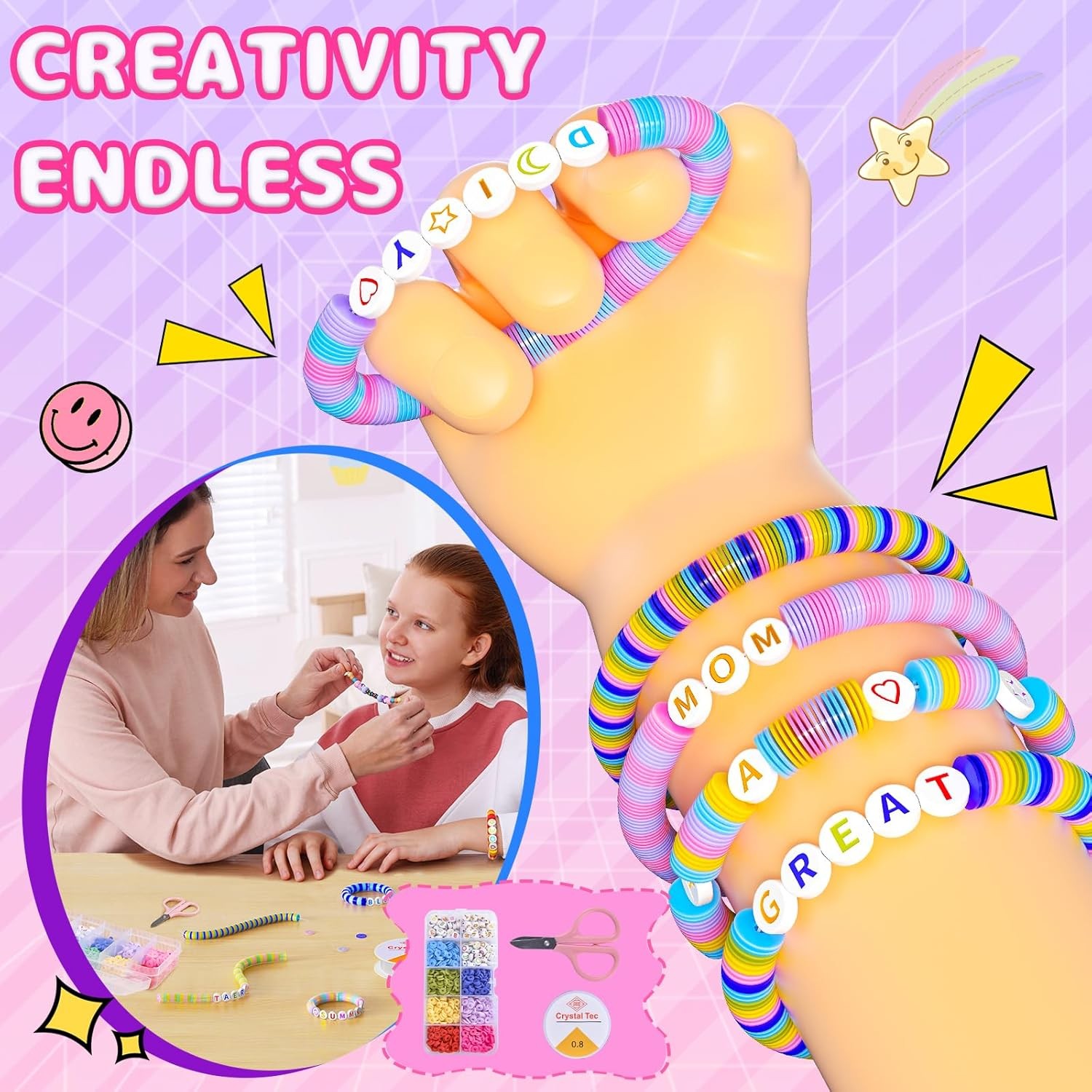 Toys For Girls Craft Set Kids 3 4 5 6 7 8 9 10 11 Years Age Old Cool Gift Xmas**