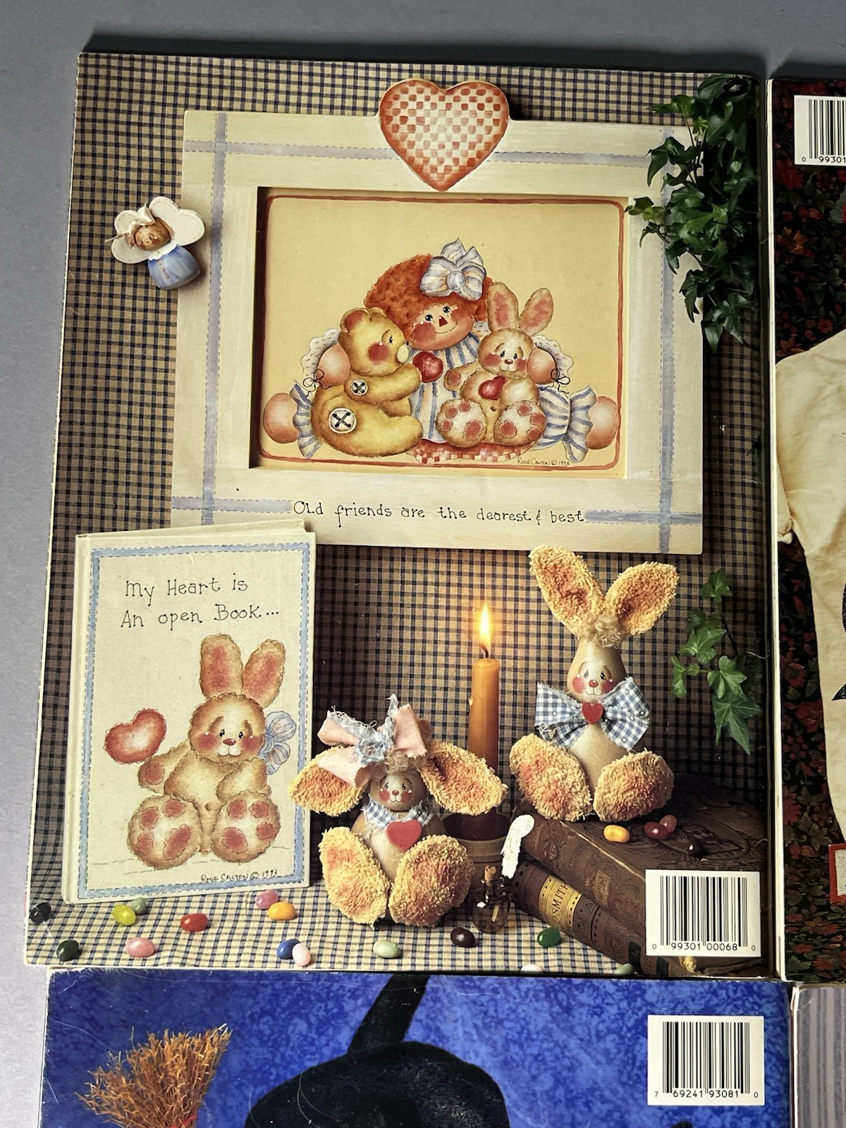 Tole Painting Books 4 lot Rose Calton Short Stacks Folk Art Country Patterns