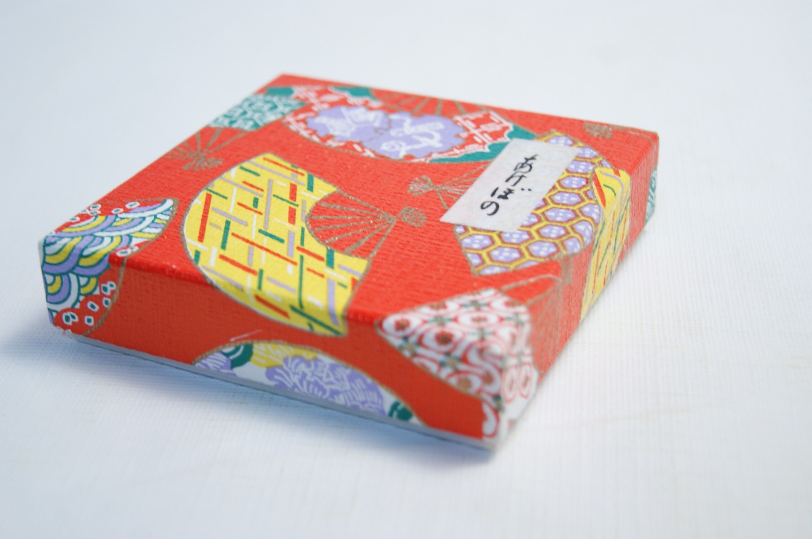 Vintage Japanese Wagashi Gift Box Akebono Higashi Sweets Decorative Collectible
