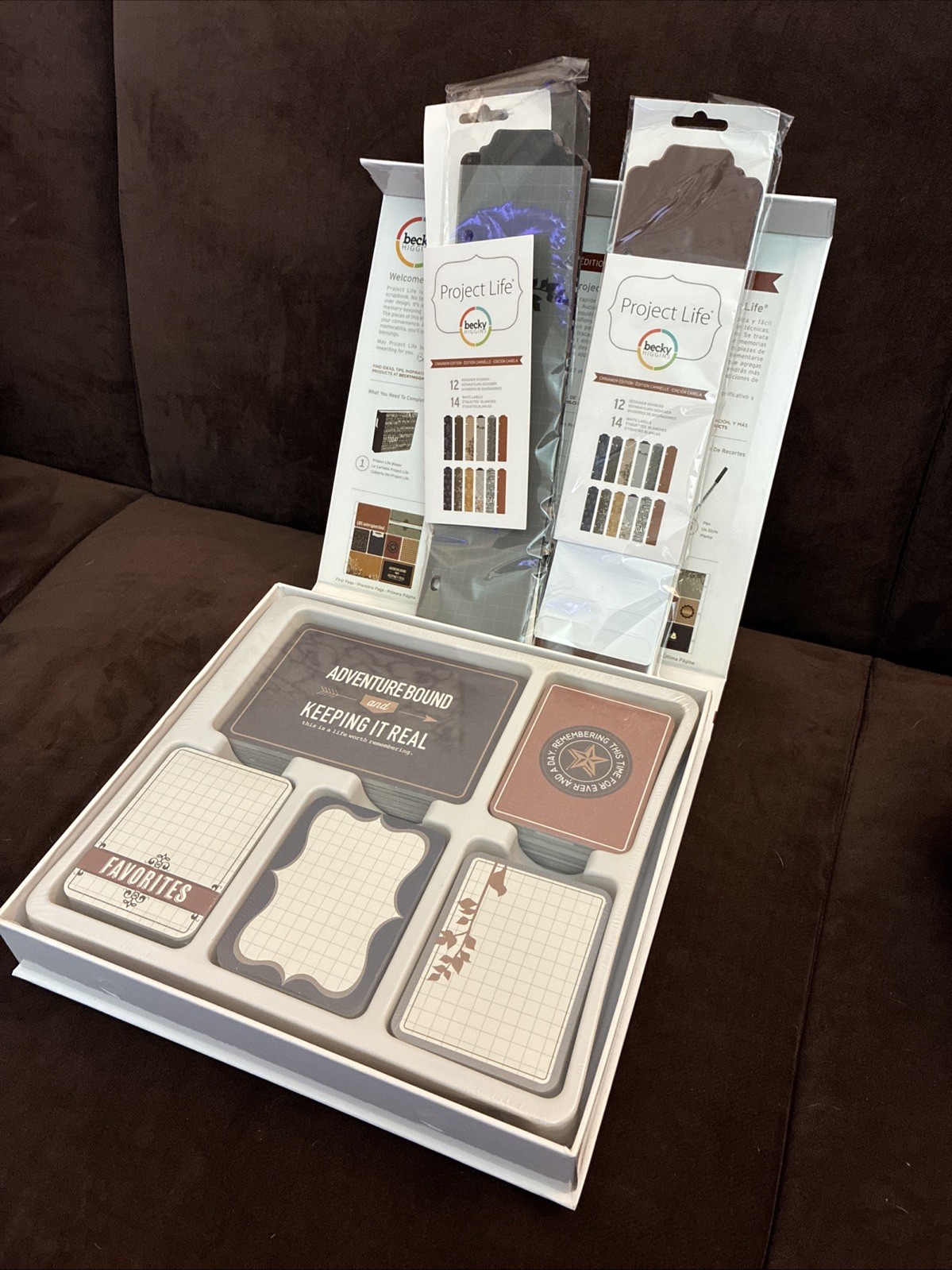 Project Life Becky Higgins Cinnamon Edition Core Kit, 28 Dividers. Free Shipping