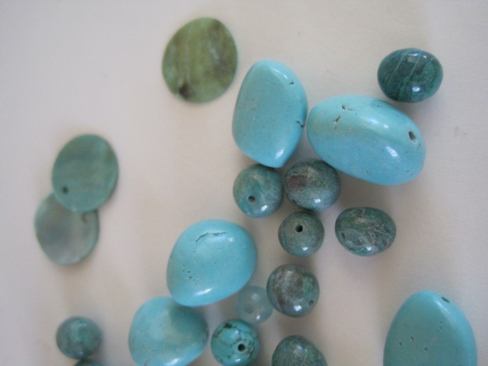 Turquoise Beads & Other Discs Beads