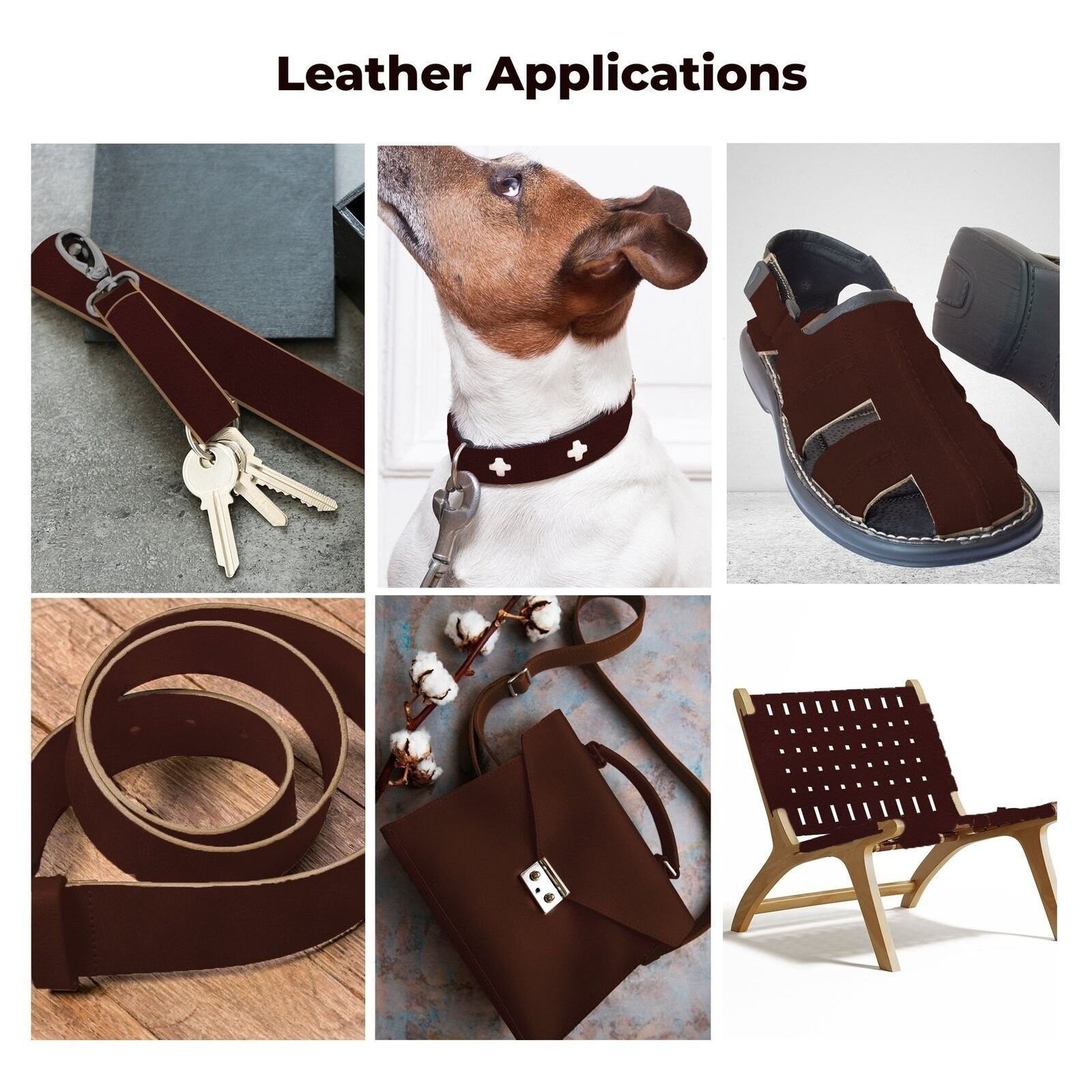 ELW 5-6 oz (2-2.4mm) Nappa Oil tanned & Waxy Finish Leather Belt 84″ Straps
