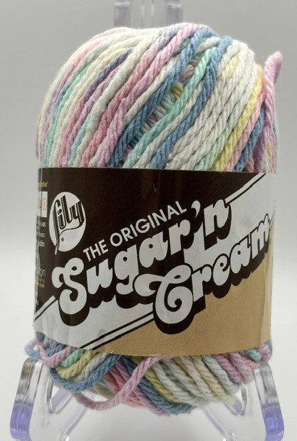 Lily Yarn Sugar’n Cream 100% Cotton 4-PLY 102y 56.7g 2oz