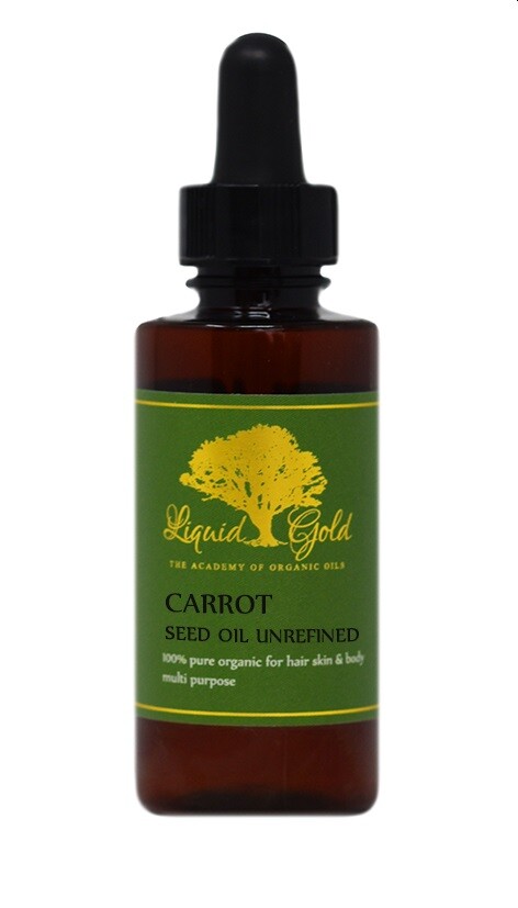 2 oz PREMIUM CARROT SEED OIL 100% PURE ORGANIC BEST FRESH COLD PRESSED UNREFINED