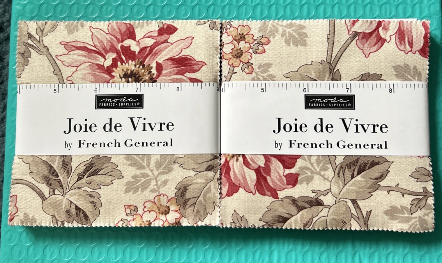 JOIE DE VIVRE by FRENCH GENERAL for MODA 2 Charm Packs