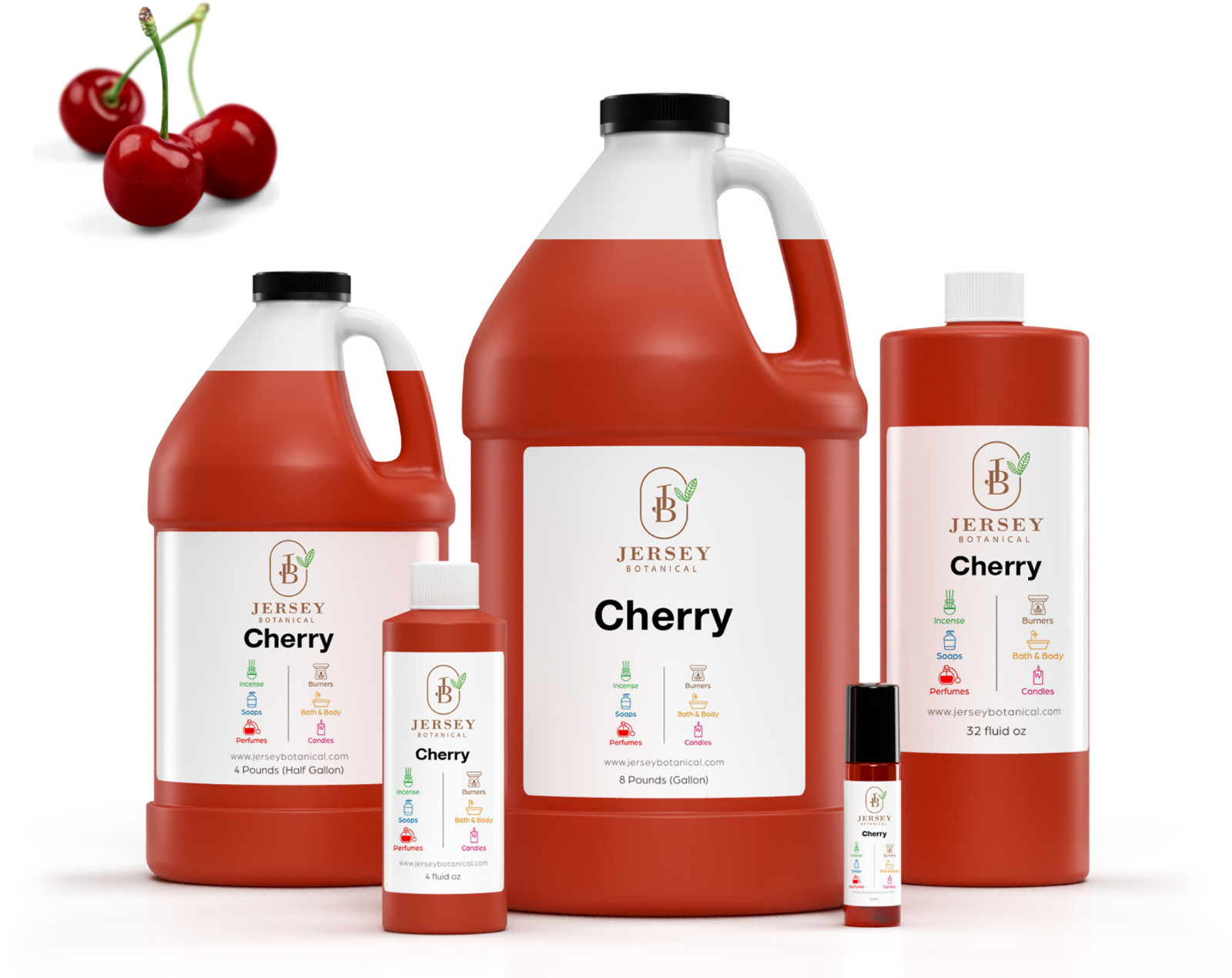 Cherry Fragrance Oils For Candle, Soap Making Incense 100% Pure Grade Bulk Lot