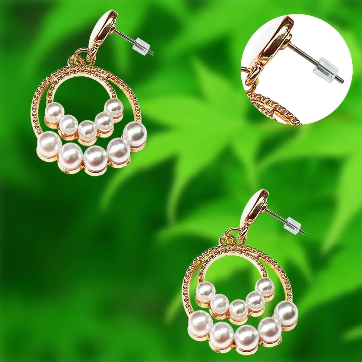 1000 Pcs Back Earrings Rubber Earring Backs – Silicone Earring Backs Soft Clear