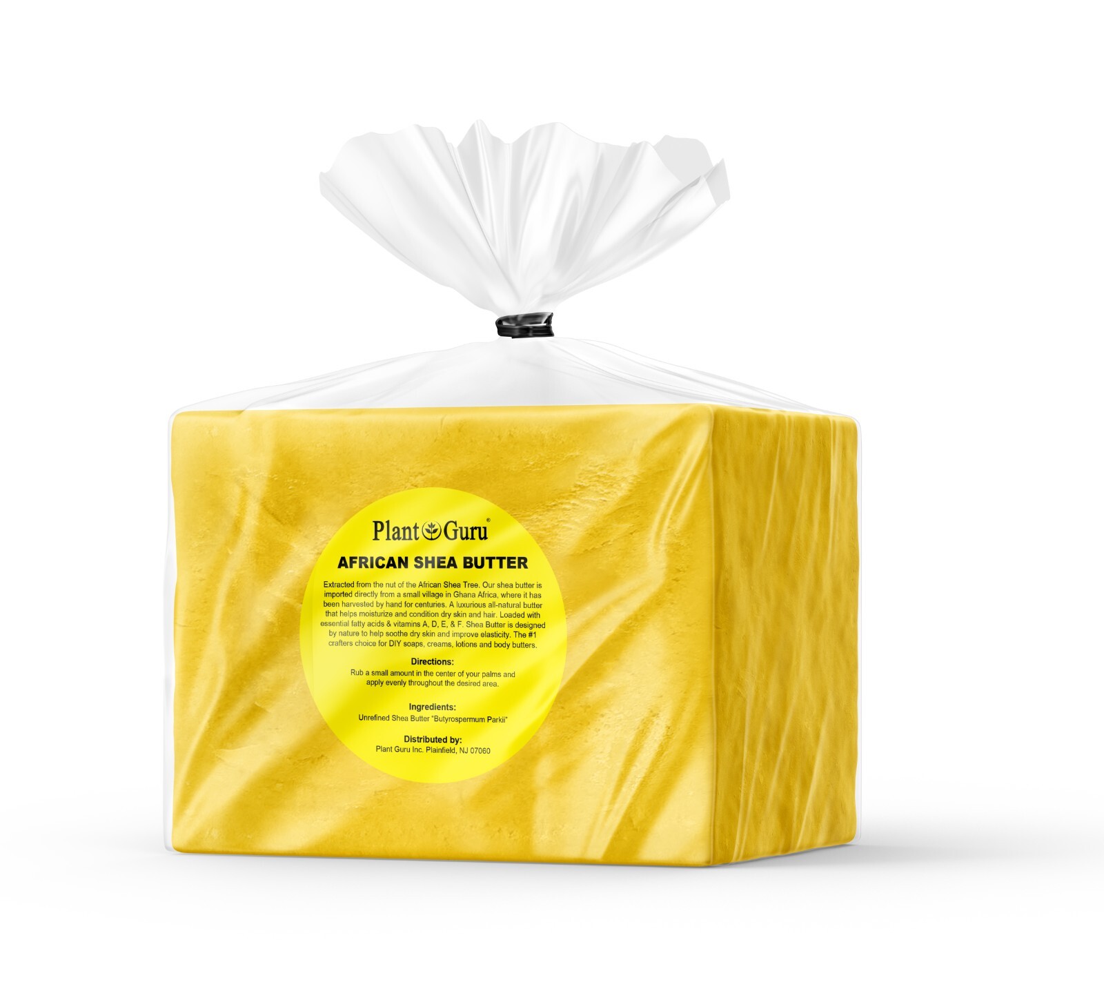 Raw African Shea Butter 5 lbs 100% Pure Natural Organic Unrefined Bulk Wholesale