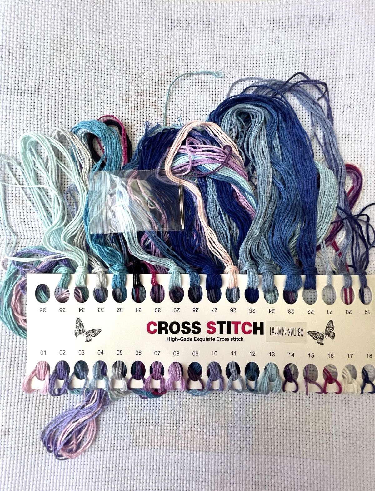 Frozen Cross Stitch Kit 30 x 40 Embroidery Thread Pattern Arts & Crafts Hobbies