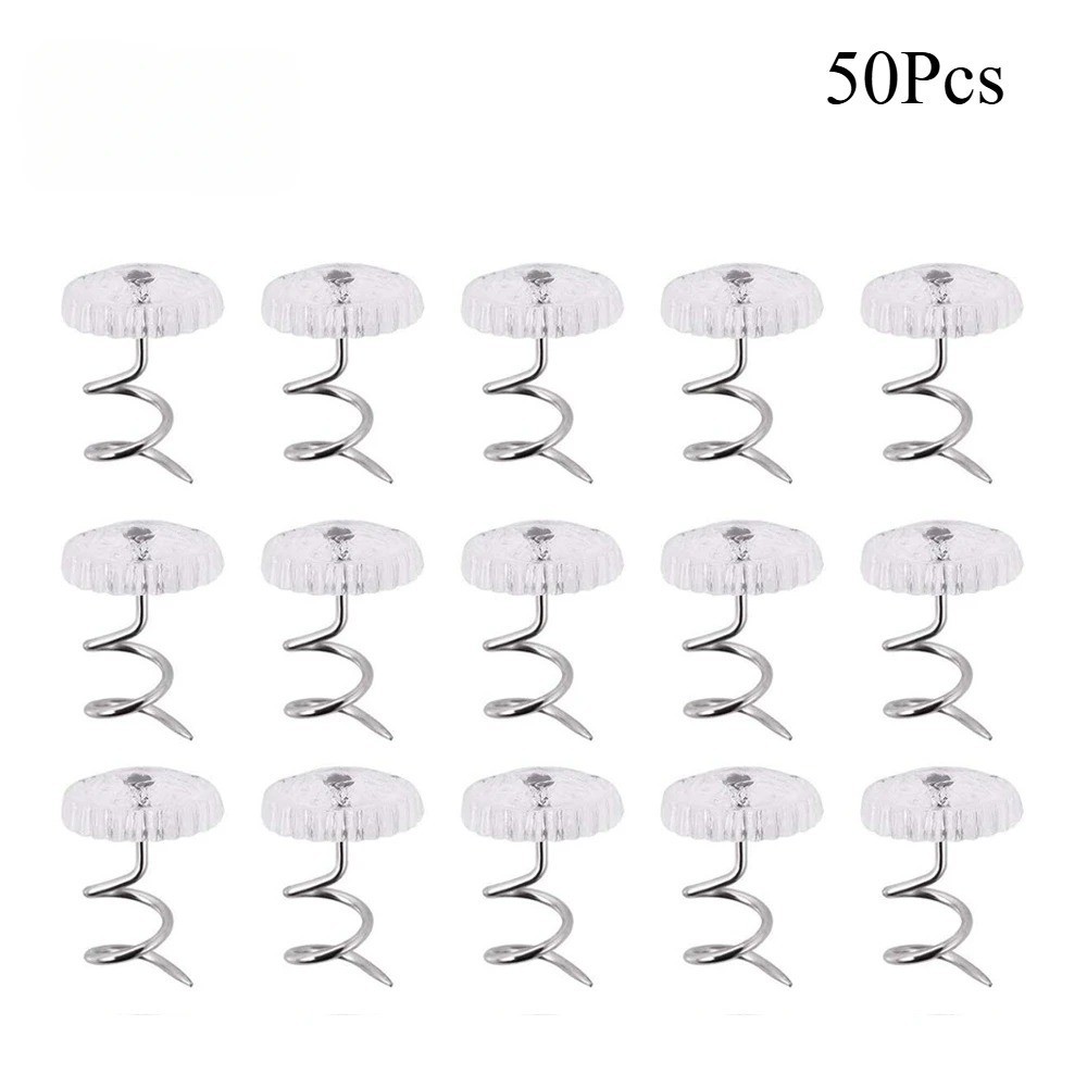 30/50/100 Headliner Twist Pins Kit For Fabric Sofa Chair Upholstery Crafts