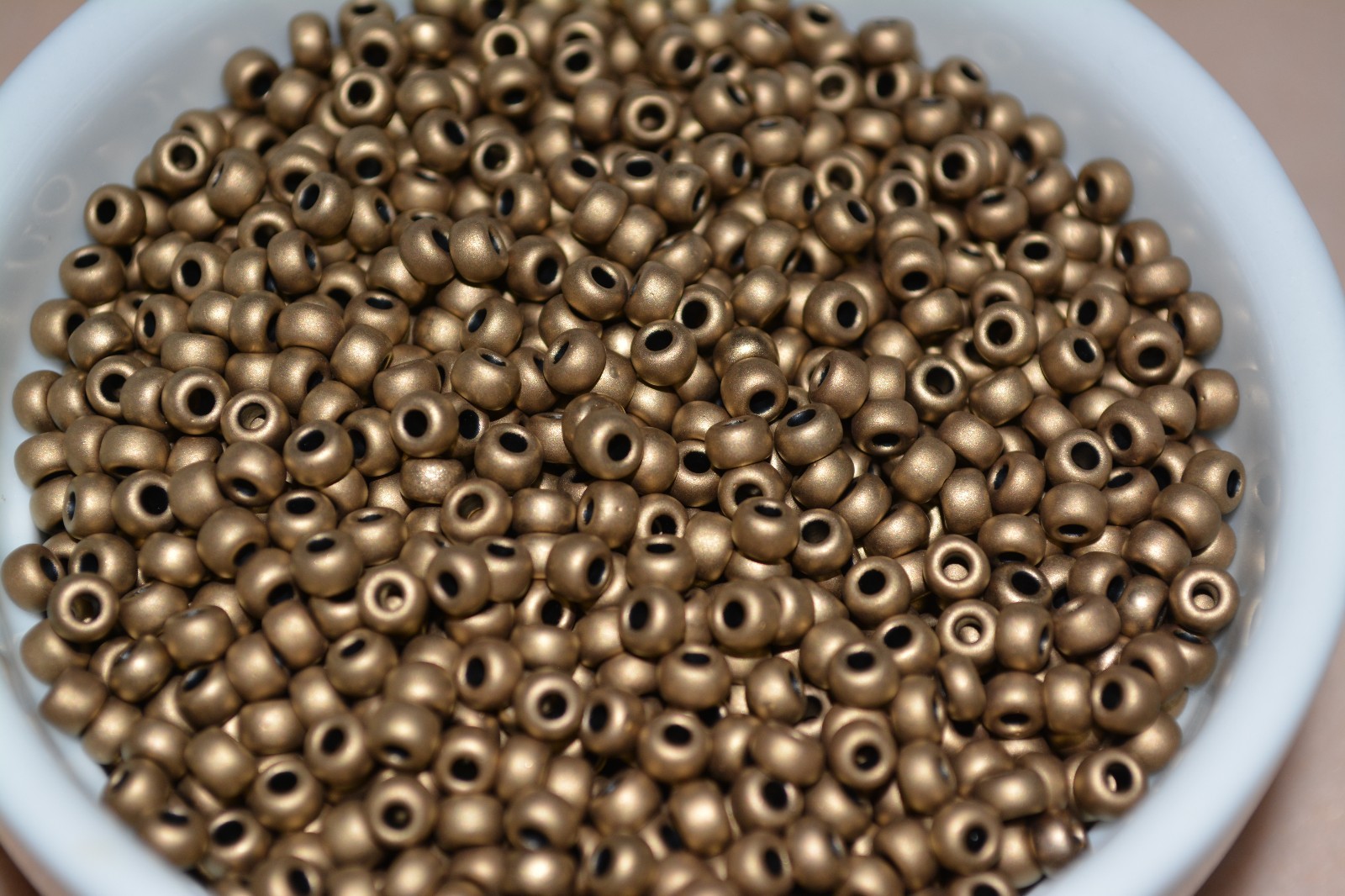 Miyuki Seed Beads 6/0 Matte Met Dark Bronze
