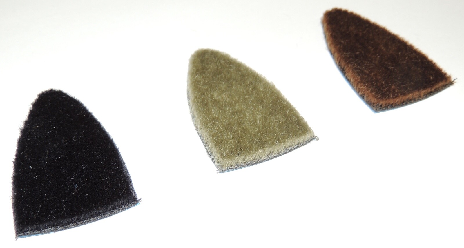 Super Hair RUG Rest Material 2″ x 4″ PC. Recurve Longbow Traditional Arrow Rest