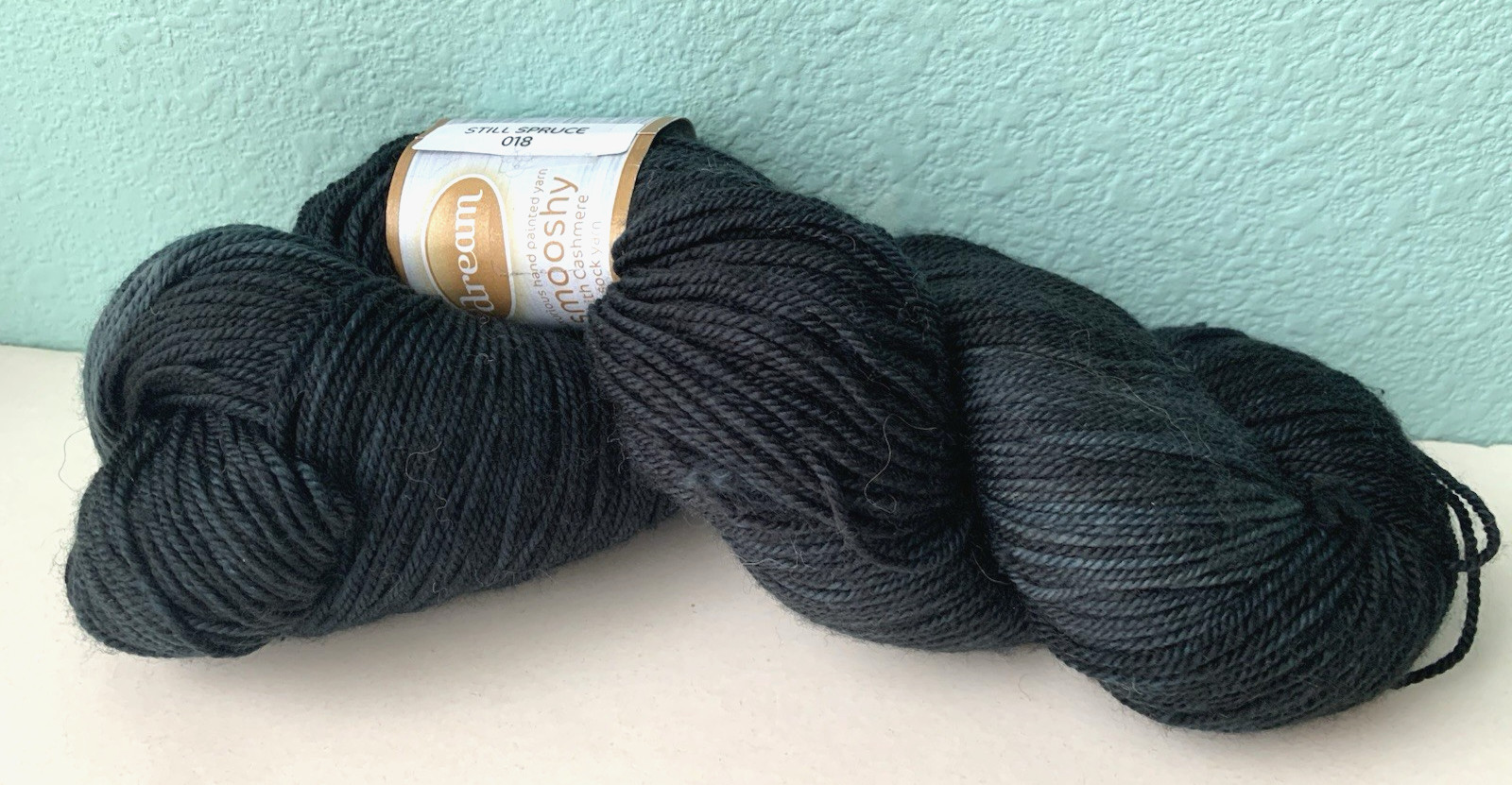 DREAM IN COLOR SMOOSHY w/Cashmere Sock -STILL SPRUCE Merino / Cashmere / Nylon