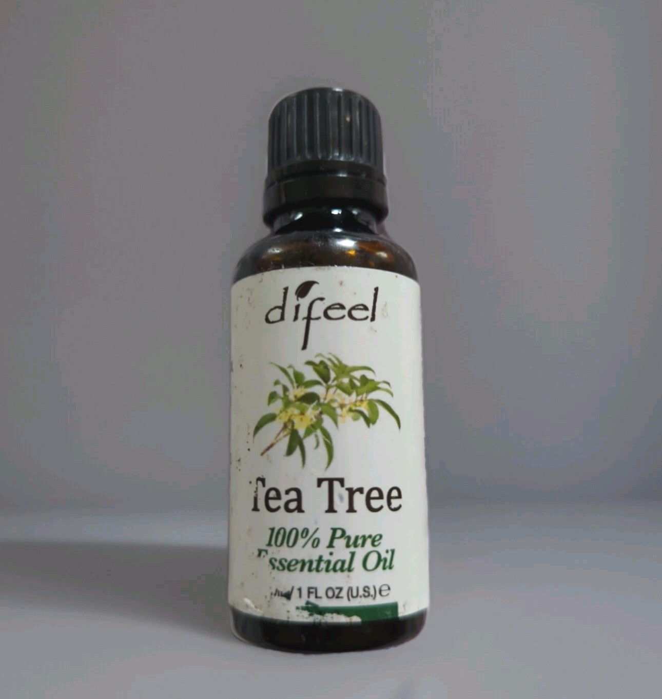 Tea Tree Oil 100% Essential Oil 90% Full Glass Brown Bottle