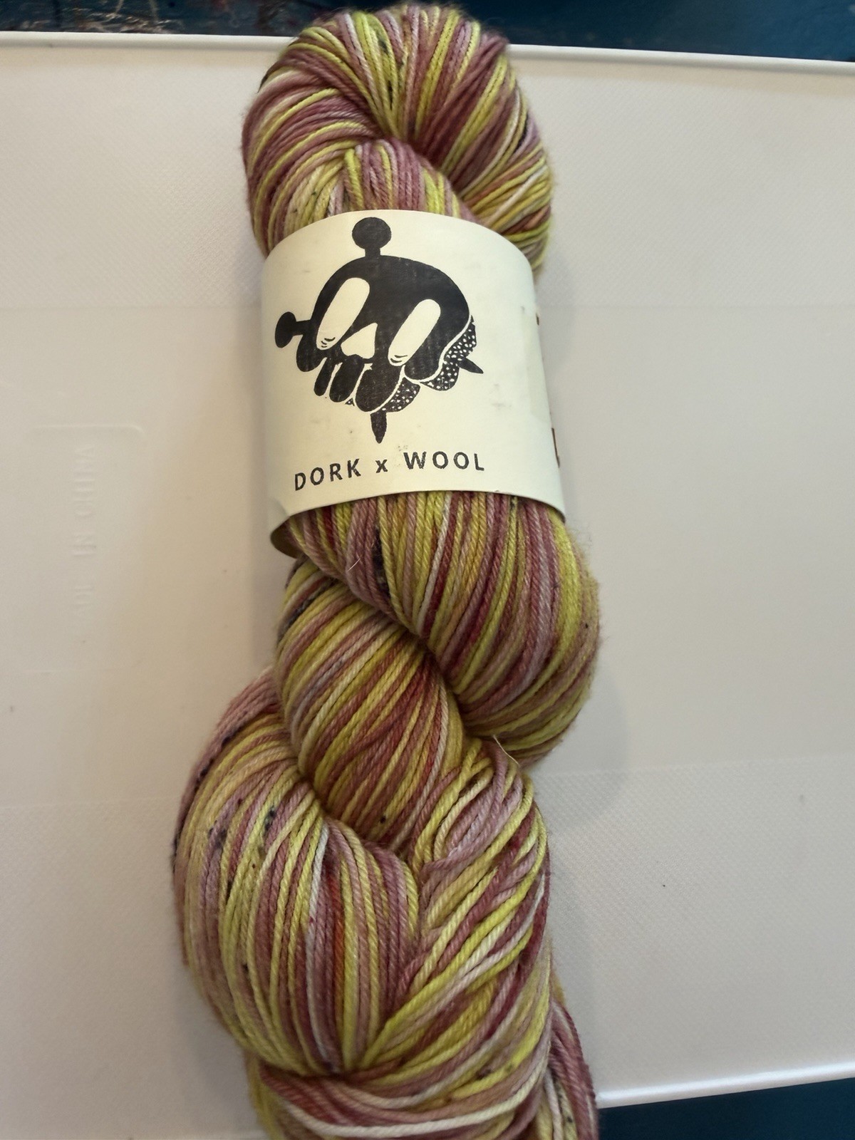 Dork X Wool 75% SW Merino Wool / 25% Nylon Self Striping Sock