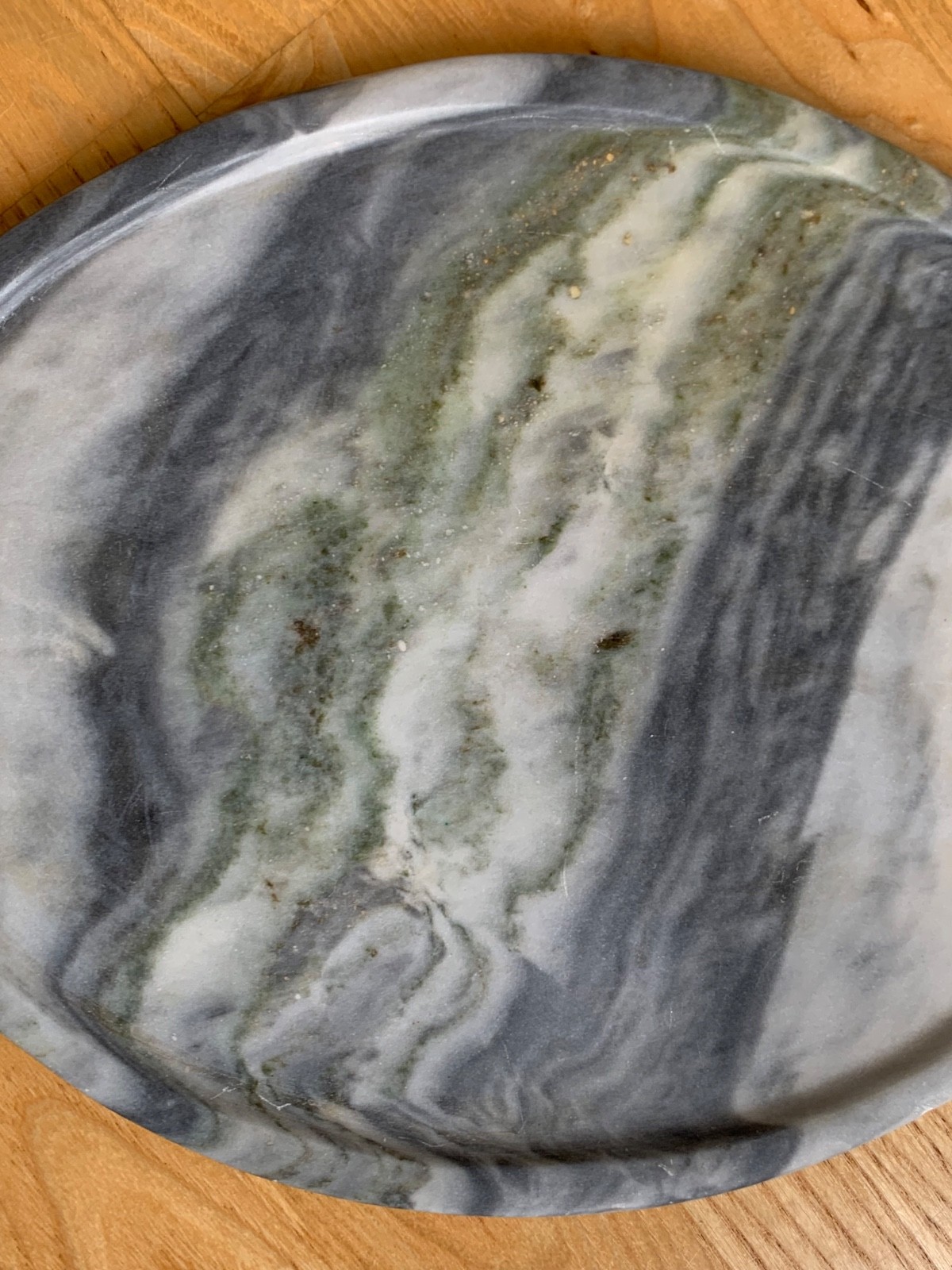 Dali Dream Stone Chinese Natural Marble Dream Stone Tea tray Vintage hand made