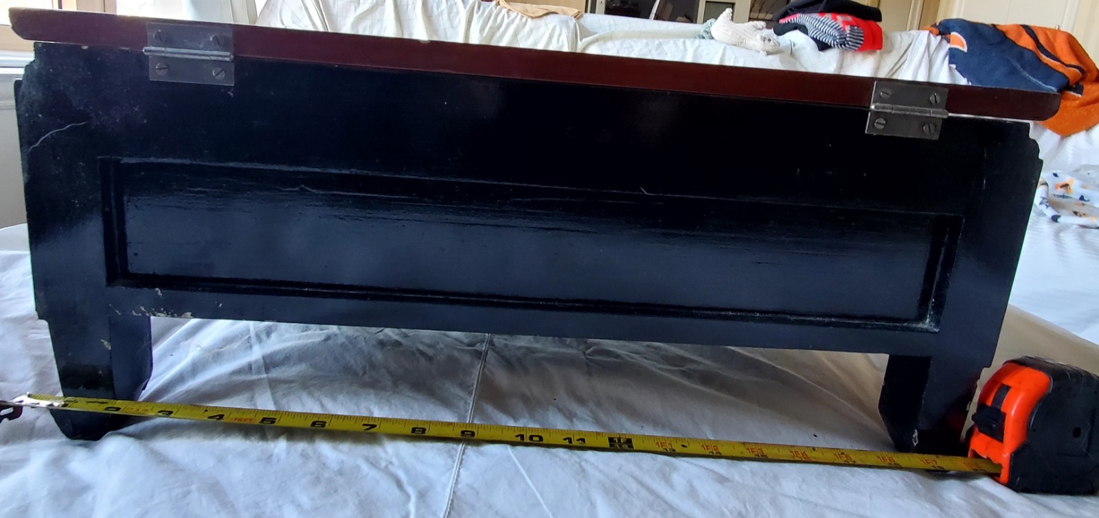 Vintage Chinese lap desk- brown in excellent condition
