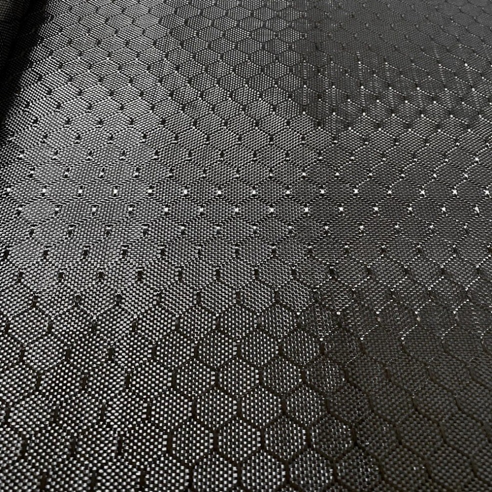 3K240g 100×50/100/200/300Football Honeycomb Hexagonal Pattern Carbon Fiber Cloth