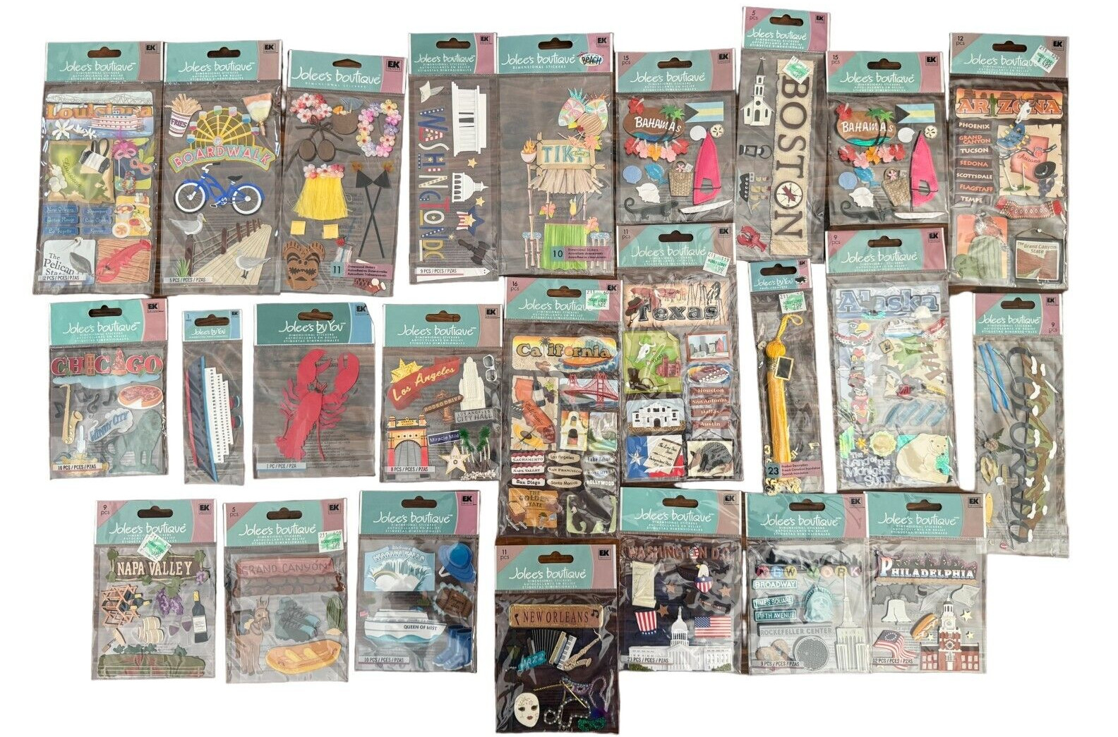Jolee’s Boutique Scrapbooking 3D Dimensional Stickers YOU CHOOSE